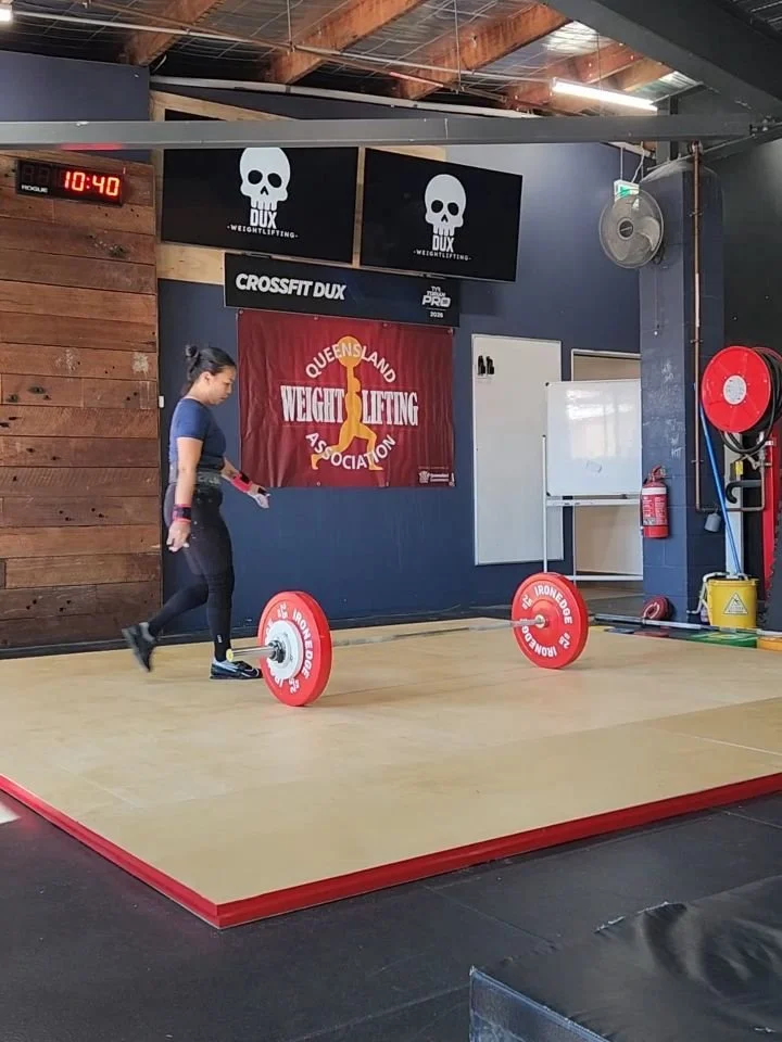 Shout out to @_roseva and @joshkennedysutherland stepping out of their comfort zone and into the Dux Shootout. They had a successful and fun day at their first Weightlifting Event. Thank you very much to @crossfitdux @greggdux for hosting, being so w