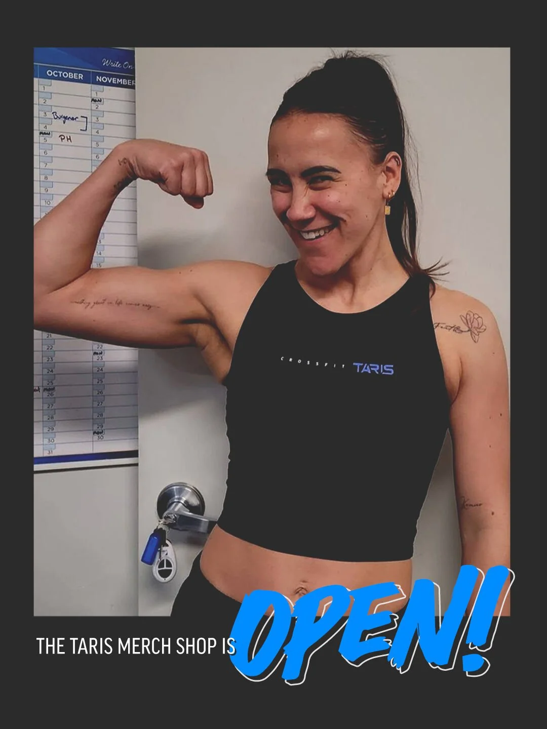 The TARIS merch shop is finally open on @merchable_co .

You're welcome. 😘

🛍️ https://www.merchable.co/shop/crossfit-taris/