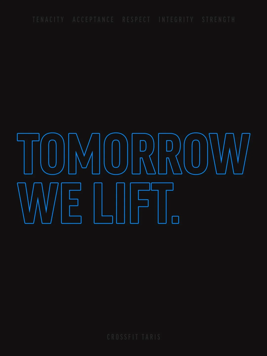 There's not much better in this world than the sound of a heavy barbell. 💪🏼

Who's coming tomorrow?!