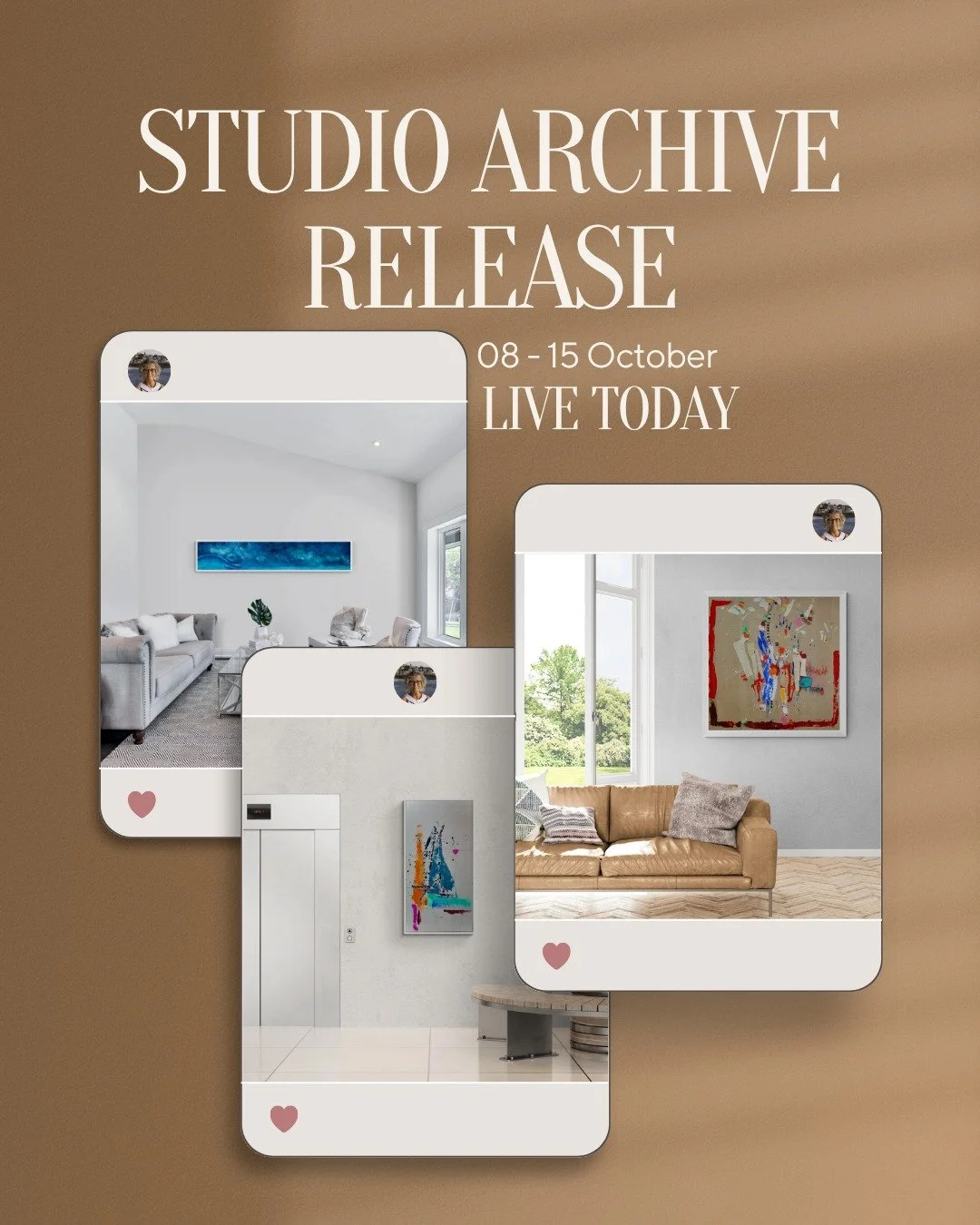 The Studio Archive Release is now live

For one week only &mdash; from 8&ndash;15 October &mdash; I&rsquo;m opening up a special collection of works from my Studio Archive. These are pieces that have lived with me in the studio, each carrying its o