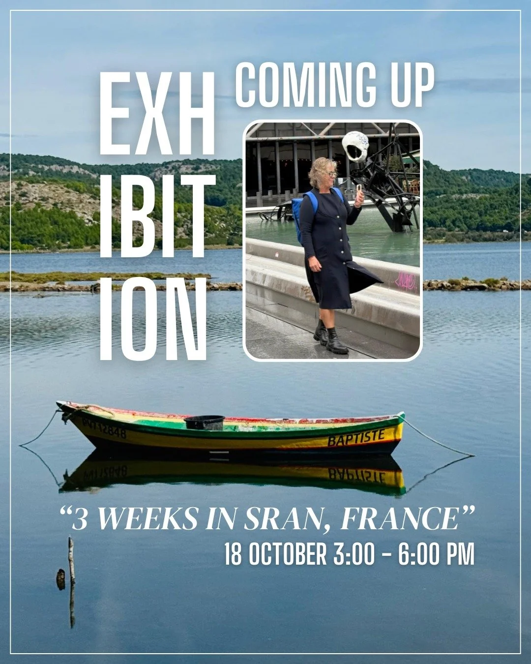 One Week to Go

In just seven days, the doors will open to &quot;3 weeks in Siran, France&quot;.

Born from rooftops and vineyards, from long days in the studio and the gentle rhythm of uninterrupted creation, this new body of work is ready to be