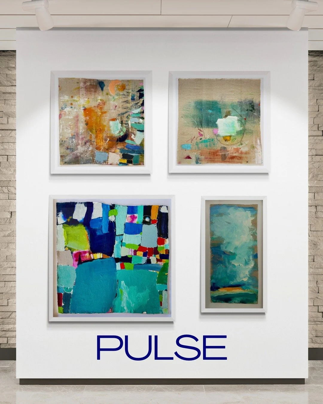 The Pulse exhibition is now open at @artloversaustralia Australia Gallery in Melbourne &mdash; a stunning exploration of rhythm, pattern, and abstraction as the visual language of life itself.

I&rsquo;m honoured to have four pieces included in the