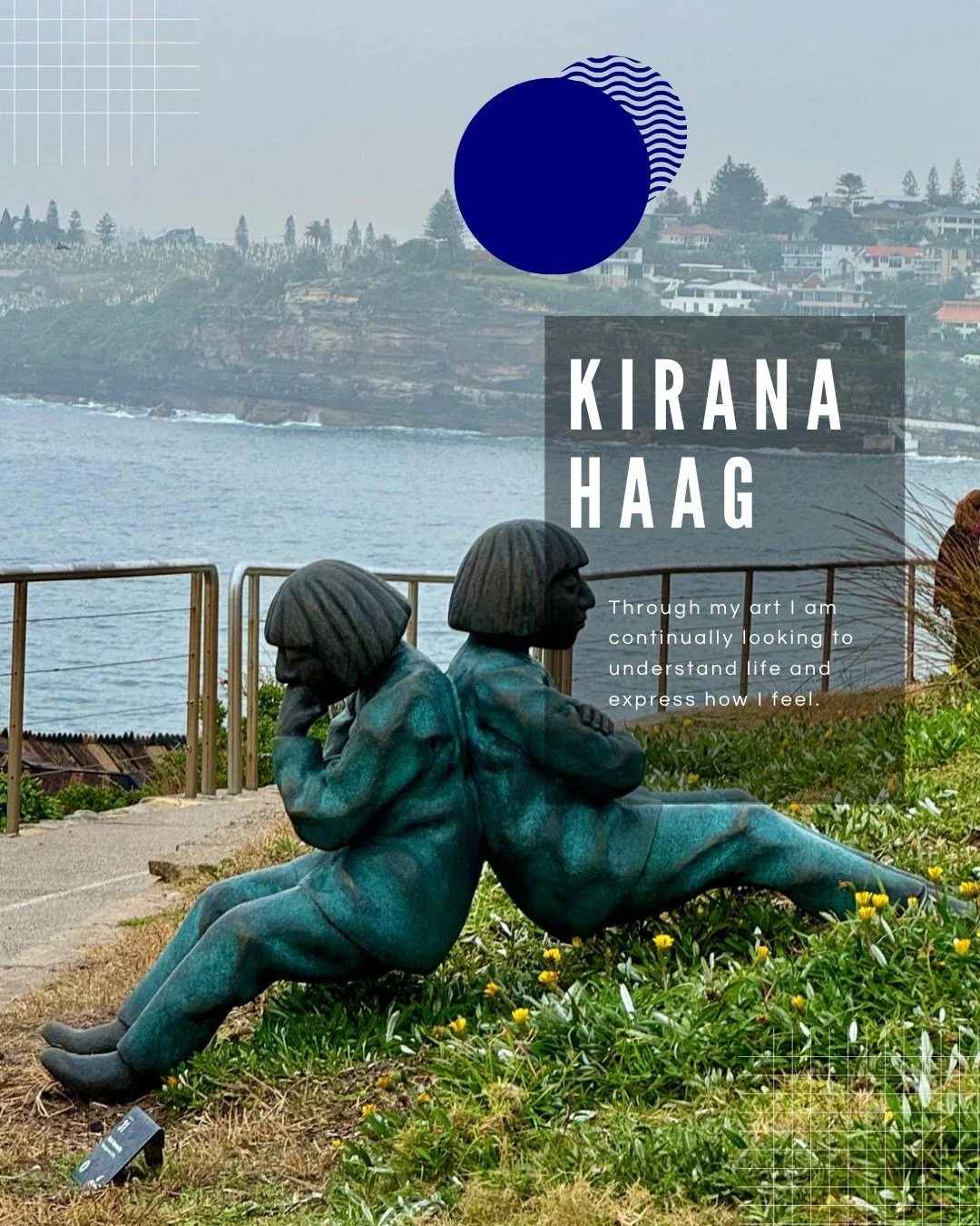 Art is everywhere &mdash; in the curve of a sculpture, the way colour catches light, the quiet space between one form and the next.

Walking among works like these always reminds me why I paint: to understand life, to express feeling, to trace the 