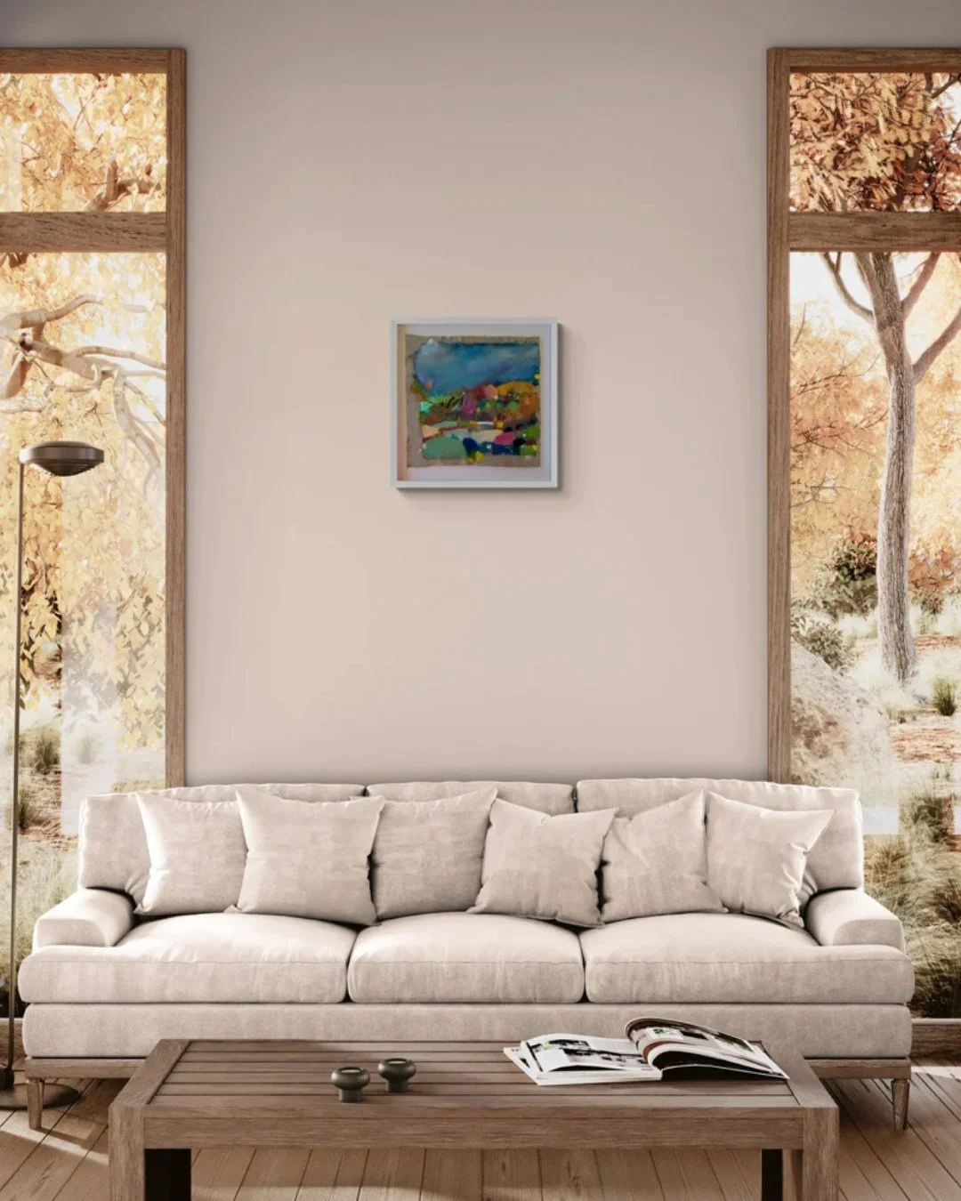 A Simple Life

Just a simple landscape surrounding me &mdash; full of colour, stillness, and that gentle sense of ease that arrives when we slow down enough to notice it.

This painting came from a moment of quiet &mdash; no hurry, no plan, just 