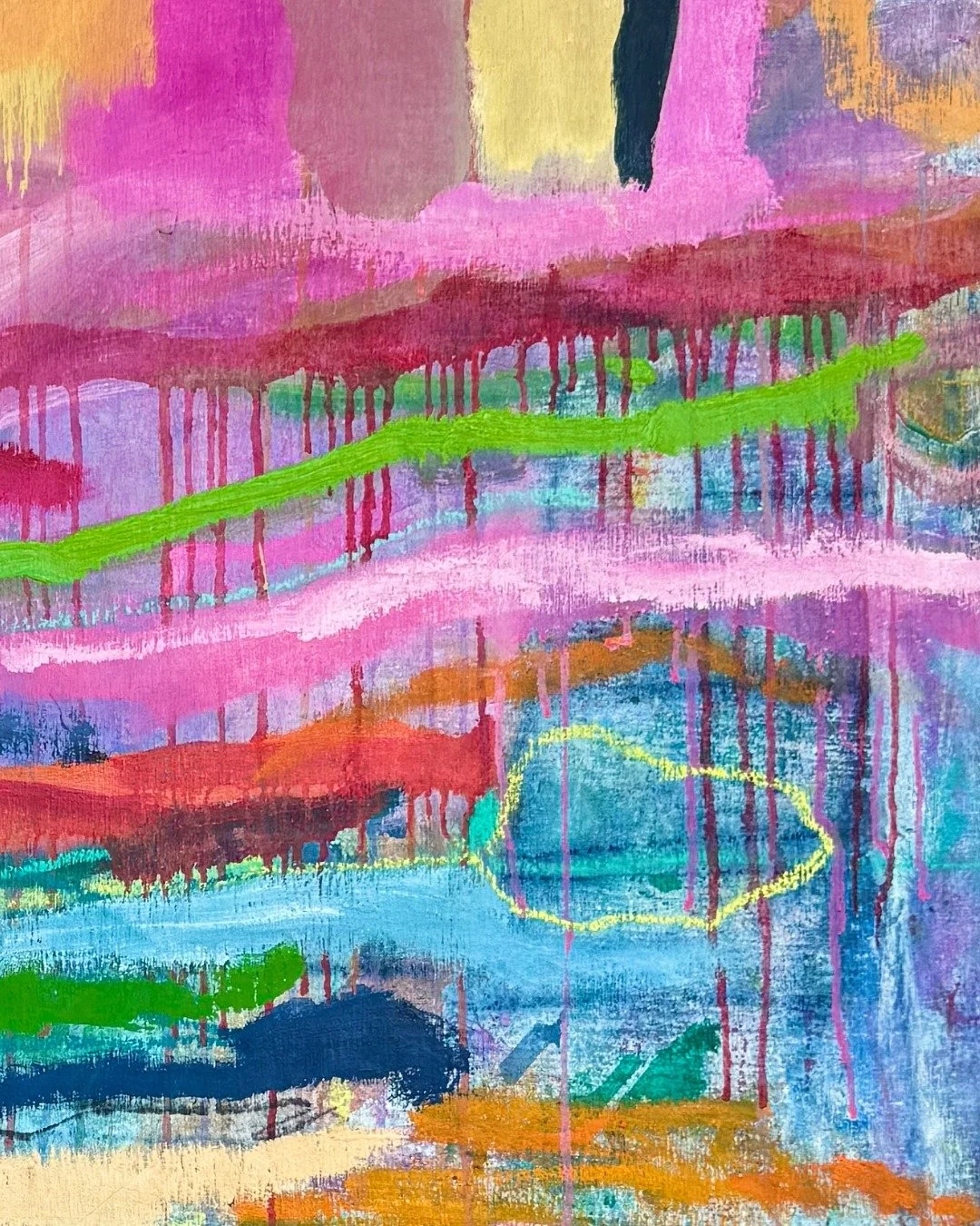 A small glimpse into works that are slowly coming together&hellip;

Each piece finding its own rhythm, its own way of speaking &mdash; layers building, colours meeting, shifting, sometimes unexpectedly.

I&rsquo;m delighted to share that these wo