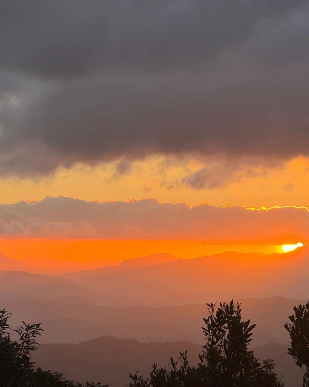 Colours have a quiet but powerful way of shaping how we feel.

We experience it every day &mdash; in the sky, in the shifting light, in those fleeting moments where everything seems to pause for a second.

A soft grey can calm us.
A deep orange 