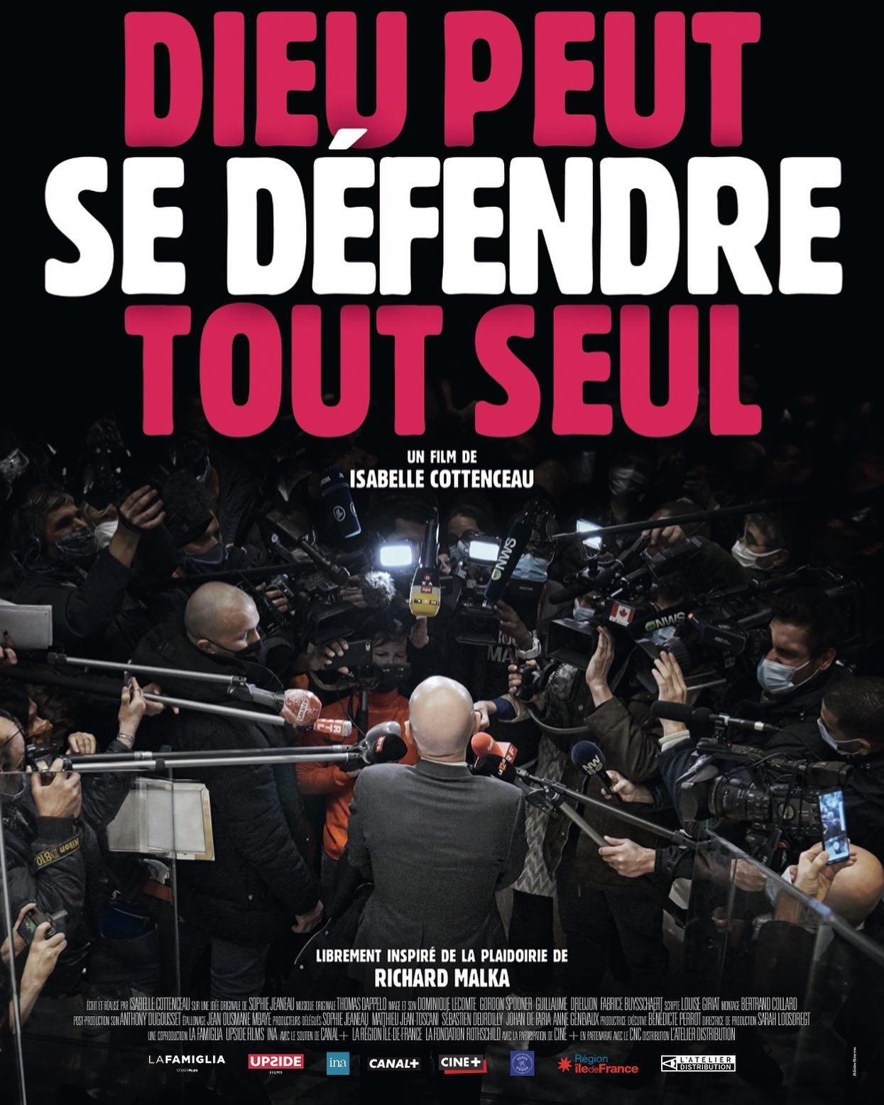 J-3 avant la sortie en salles de &laquo;&nbsp;Dieu peut se d&eacute;fendre tout seul&nbsp;&raquo; ! 

Le 7 janvier 2015, douze personnes ont &eacute;t&eacute; assassin&eacute;es dans les locaux de Charlie Hebdo. Richard Malka, avocat de la partie civ