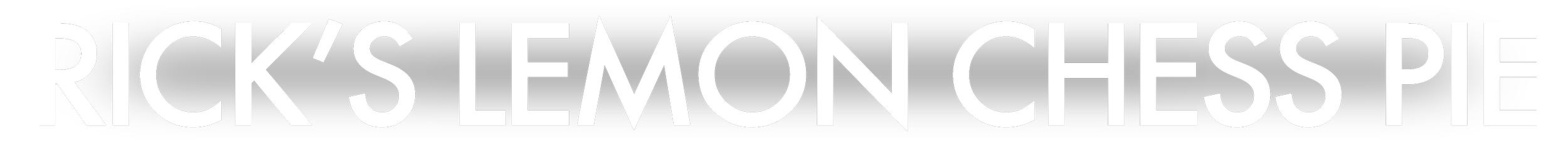 Rick's Lemon Chess Pie