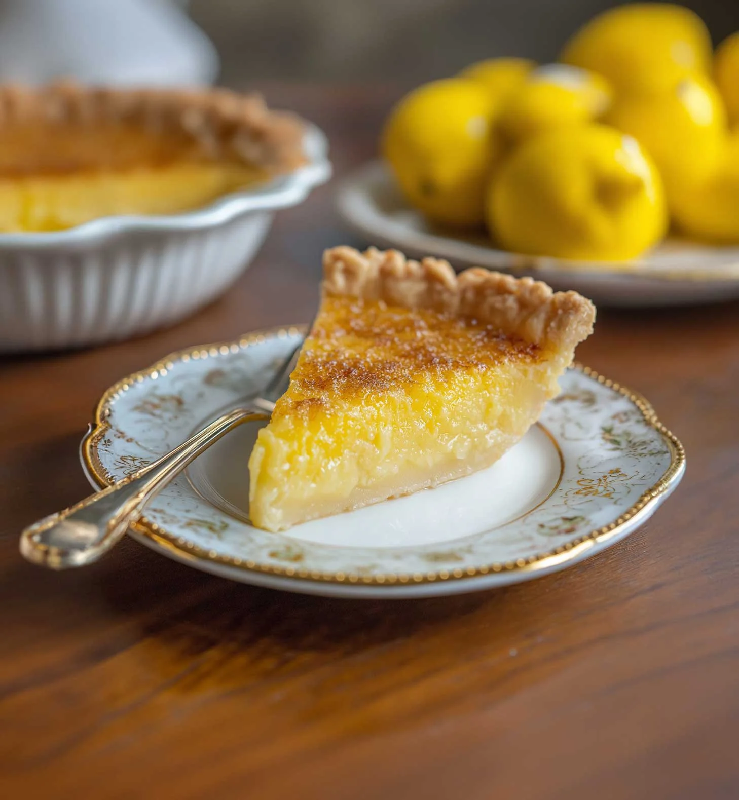 Rick's Lemon Chess Pie