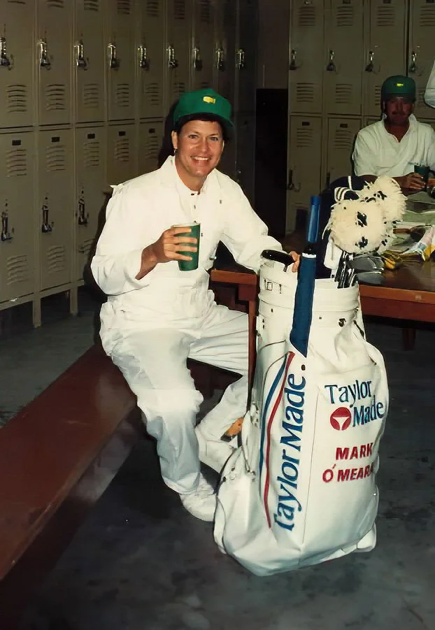 Rick Dees - Caddying for Mark O'Meara at The Masters