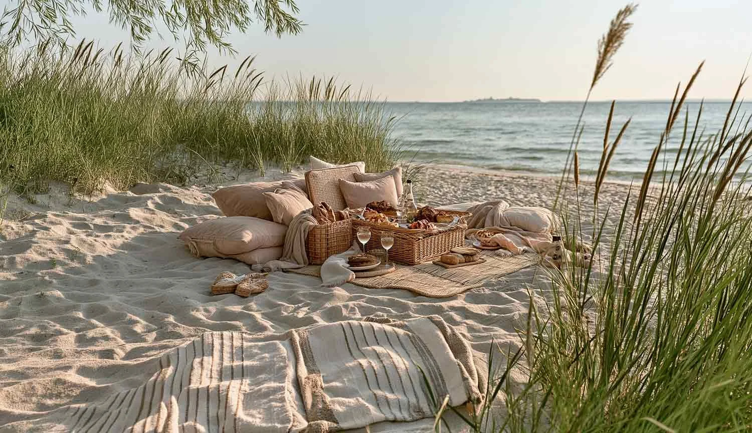 Sandy Beach Picnic Header