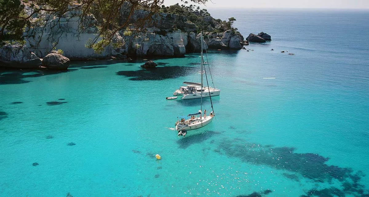 August Summertime Harbor