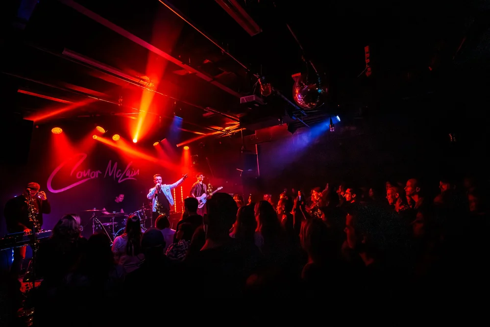 Conor McLain performing live