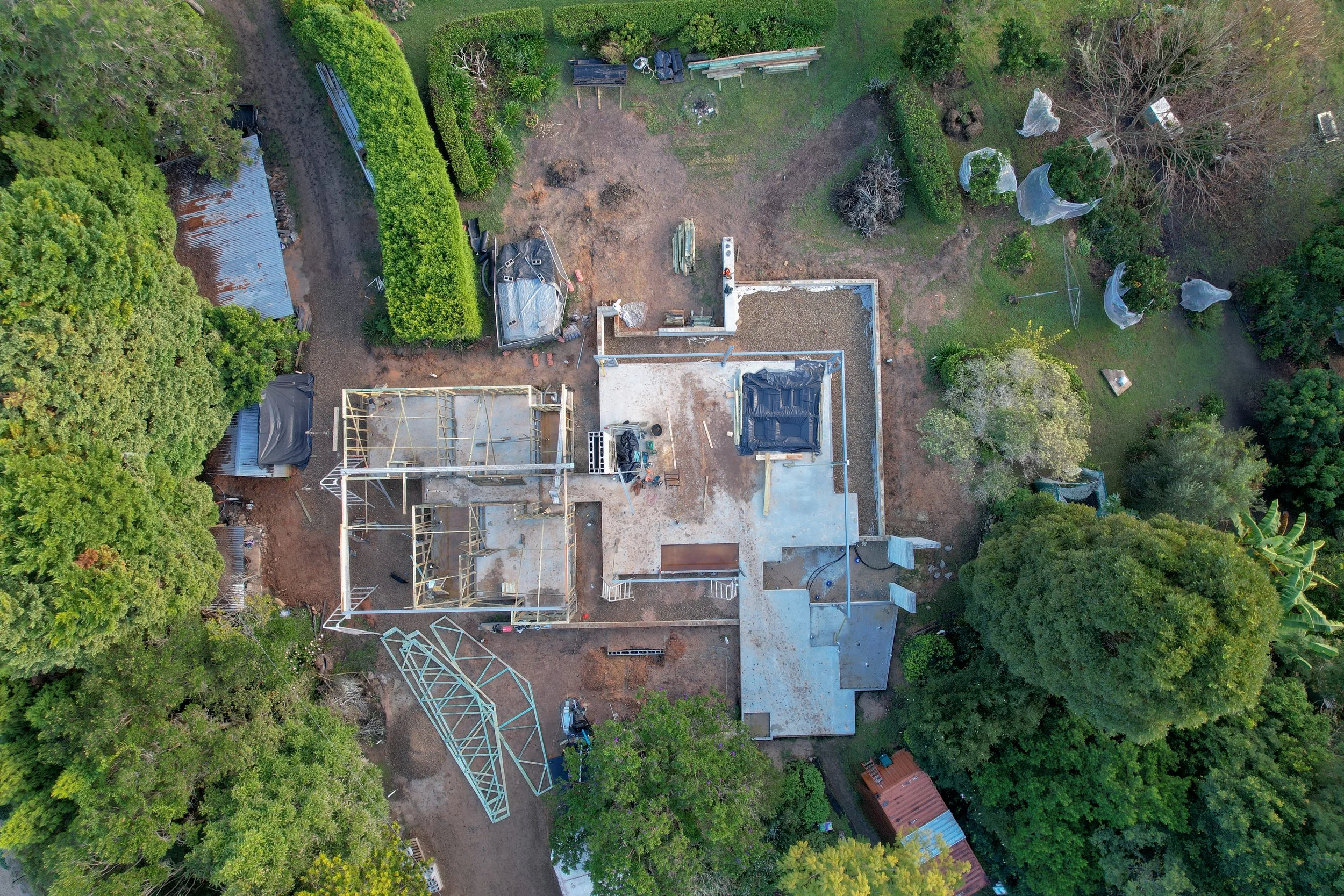 Uki House Architectural Build Formwork