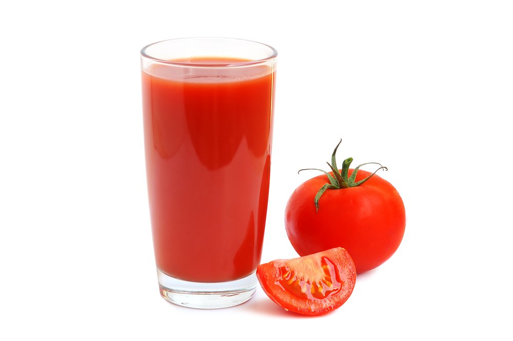 Pressed tomato juice