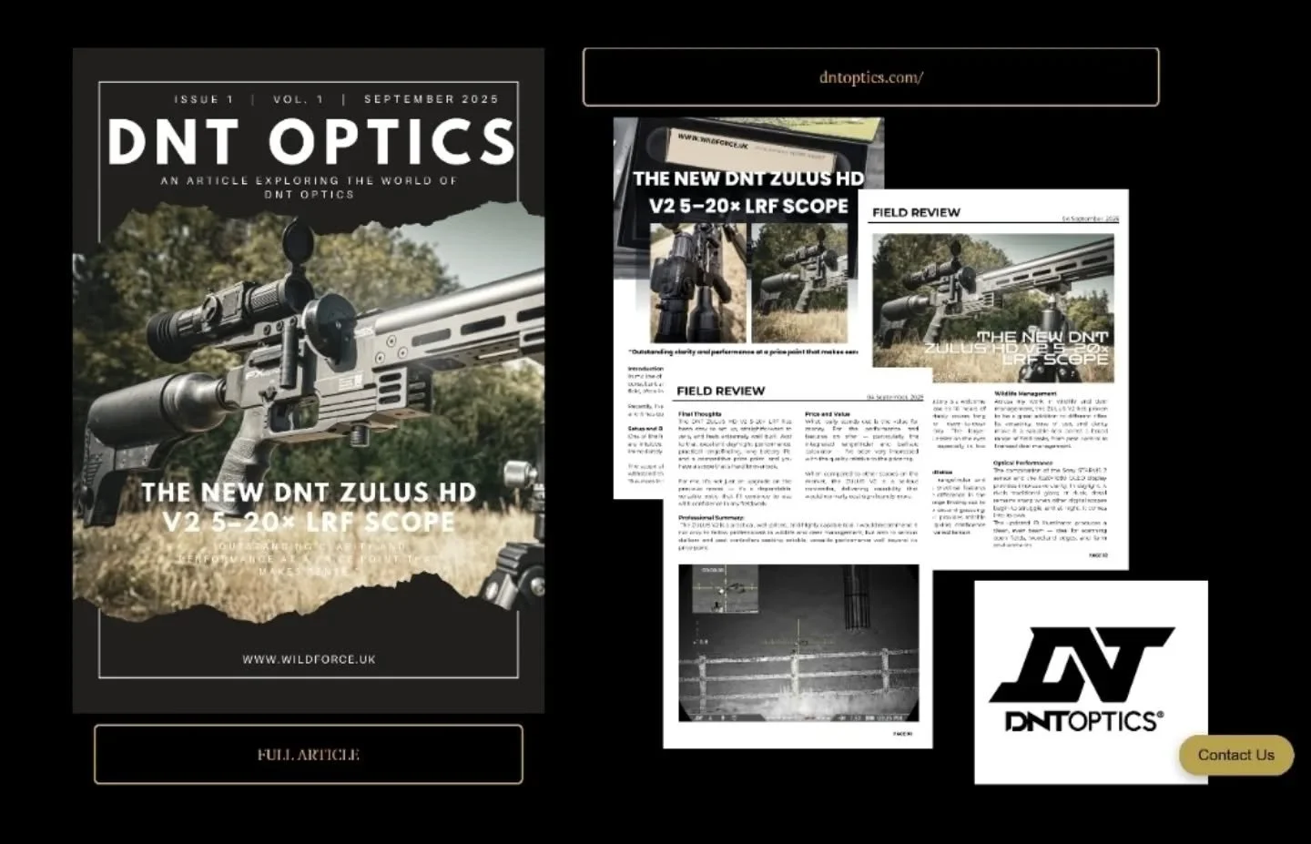 We have recently been testing the DNT ZULUS V2 5-20R LRF in partnership with @dnt_optics. 

Have you read our latest article?

🔥 https://www.wildforce.uk/articles 🔥

[ Hashtags ]
#DNTZULUSV2 #Rangefinder #Optics #LongRange #GearReview #OutdoorGear 