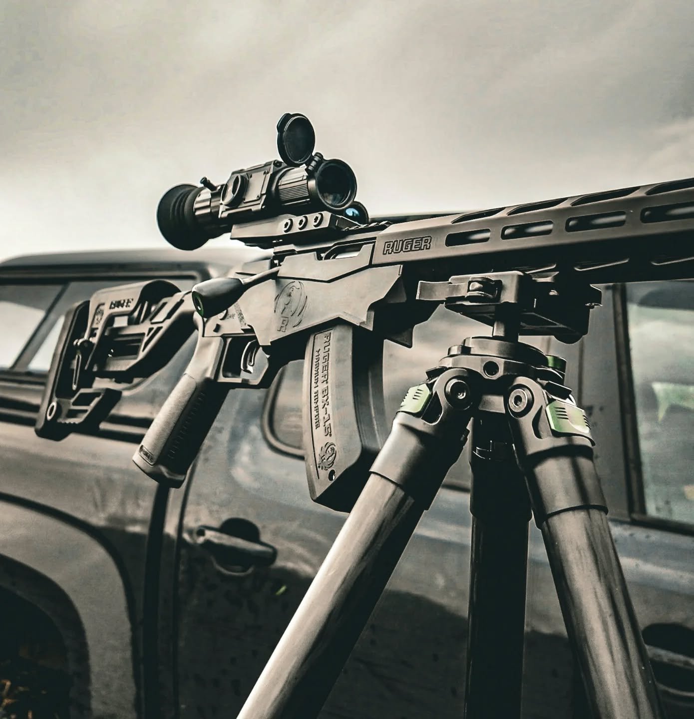 The Rabbit 🐇 setup: Ruger Precision 17HMR, DNT Zulus V2 5&ndash;20R, and the rock-solid Sunwayfoto 2830CS-D. Smooth, stable, and dead-on

#rabbitcontrol #RabbitHunting #rabbits #control #management #shooting #dntoptics #Sunwayfoto #Ruger #rimfire #1