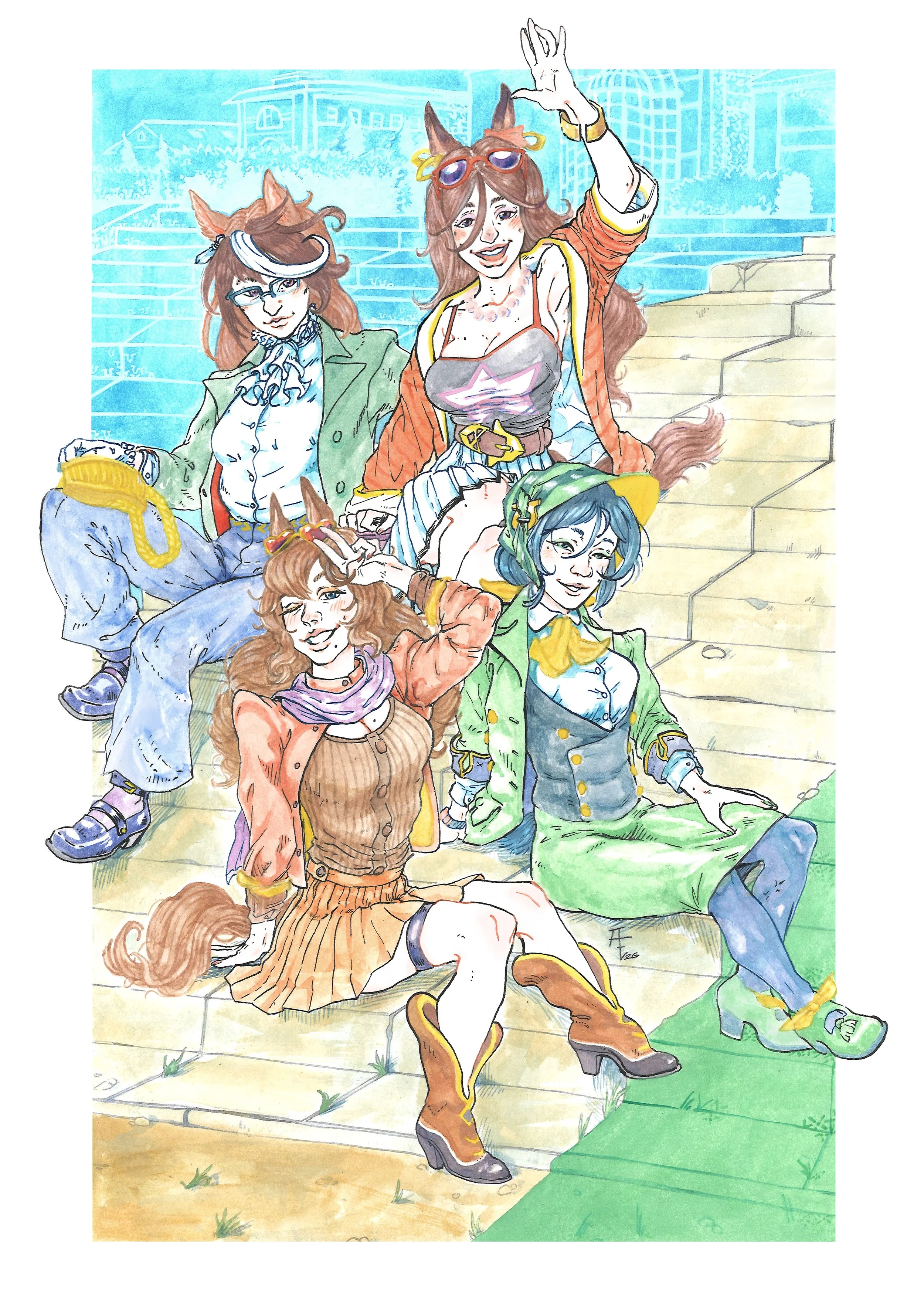 Super Seniors - 2026, aquarelle