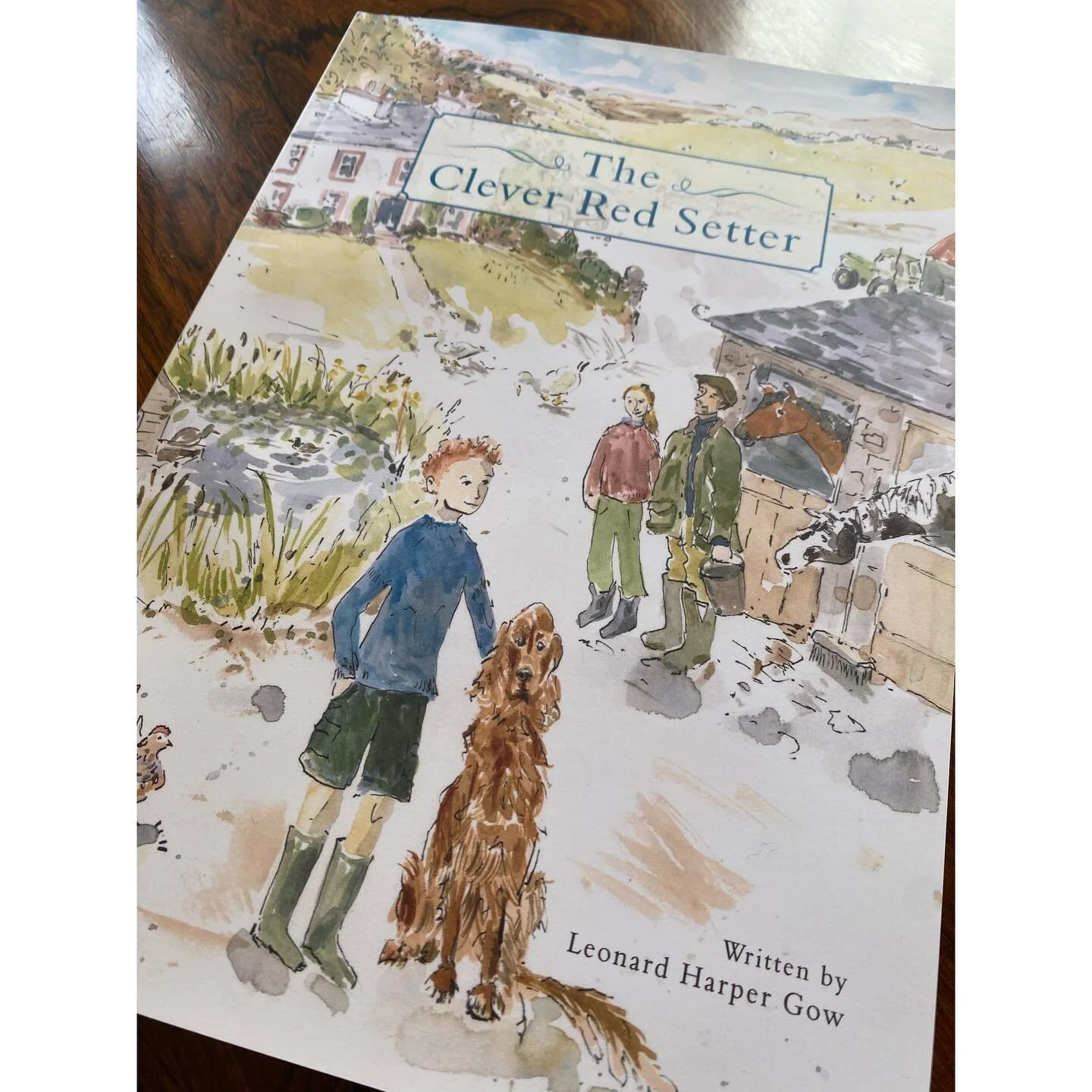 I recently had the pleasure of illustrating the cover and inside of The Clever Red Setter, a really charming tale for young readers.  Written by Leonard Harper-Gow.  Now available for purchase at cleverredsetter.com 
.
.
.
#cleverredsetter
#bookillus