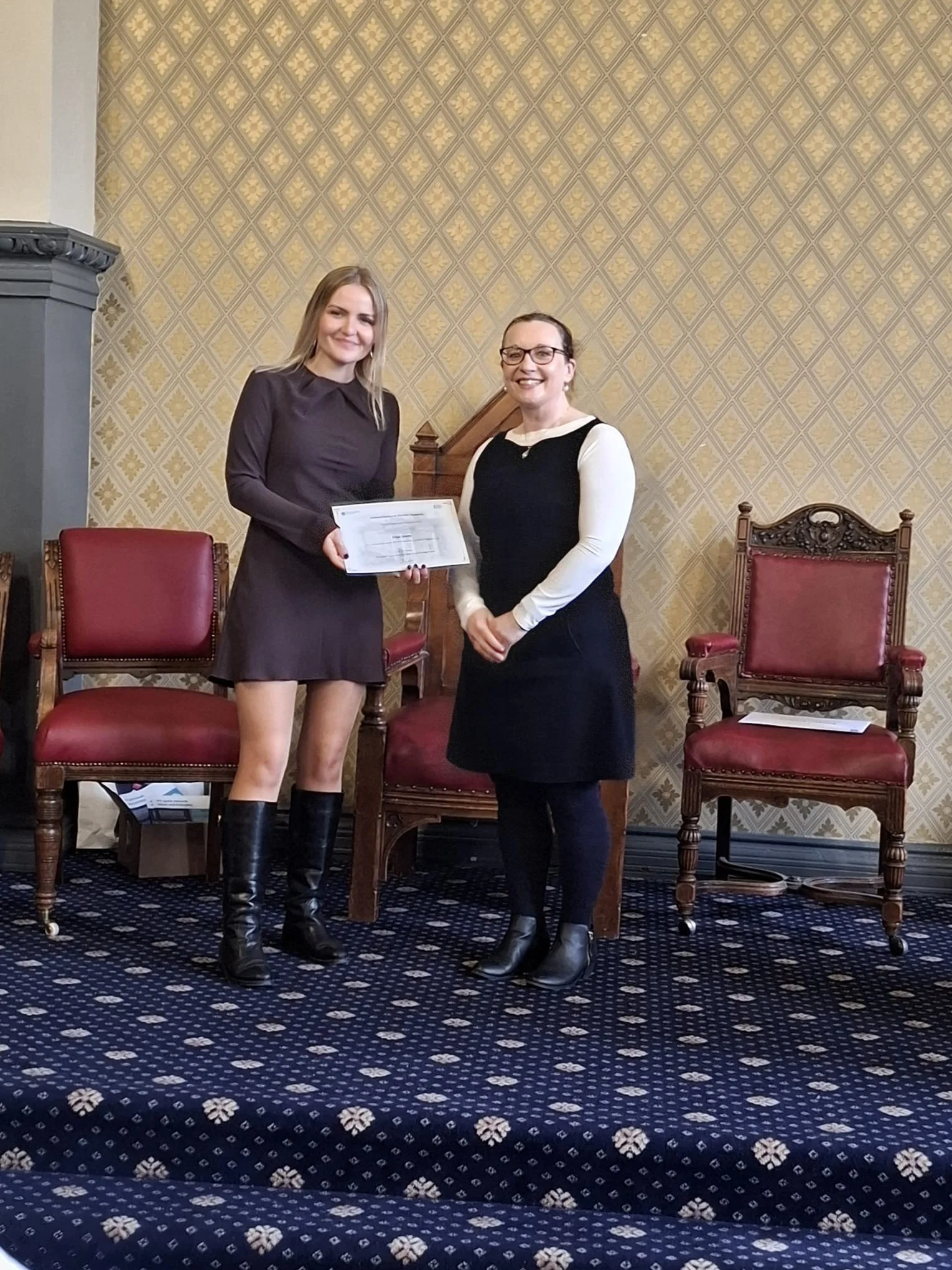 CLuB Researcher receives PPI award and Sarah Purser award