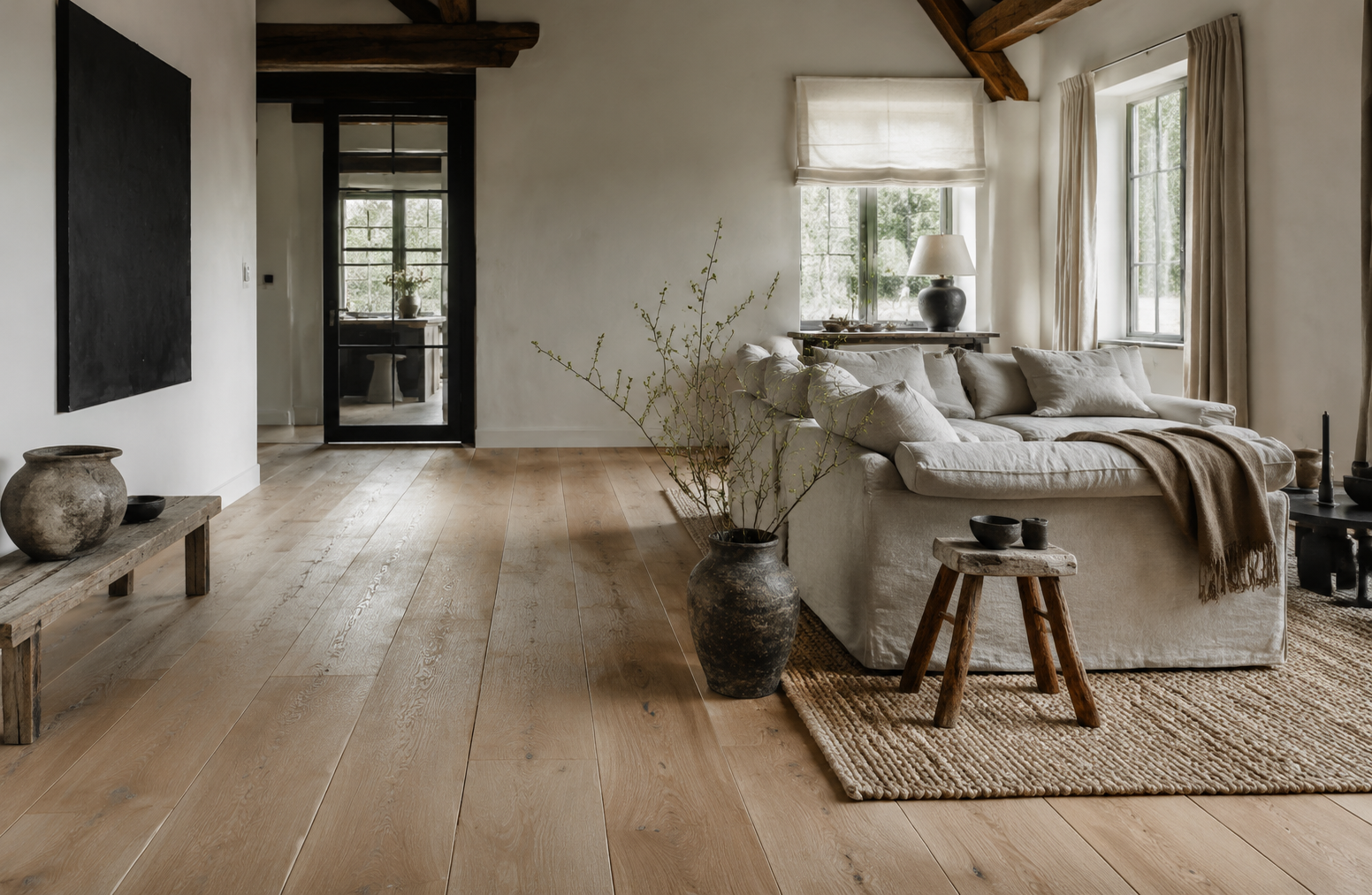 Waarom een houten vloer zo goed past bij landelijk wonen