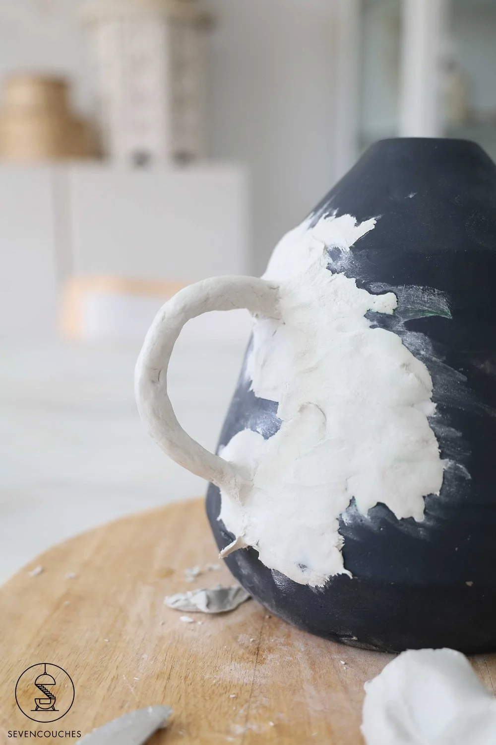 Diy lamp oren vormen