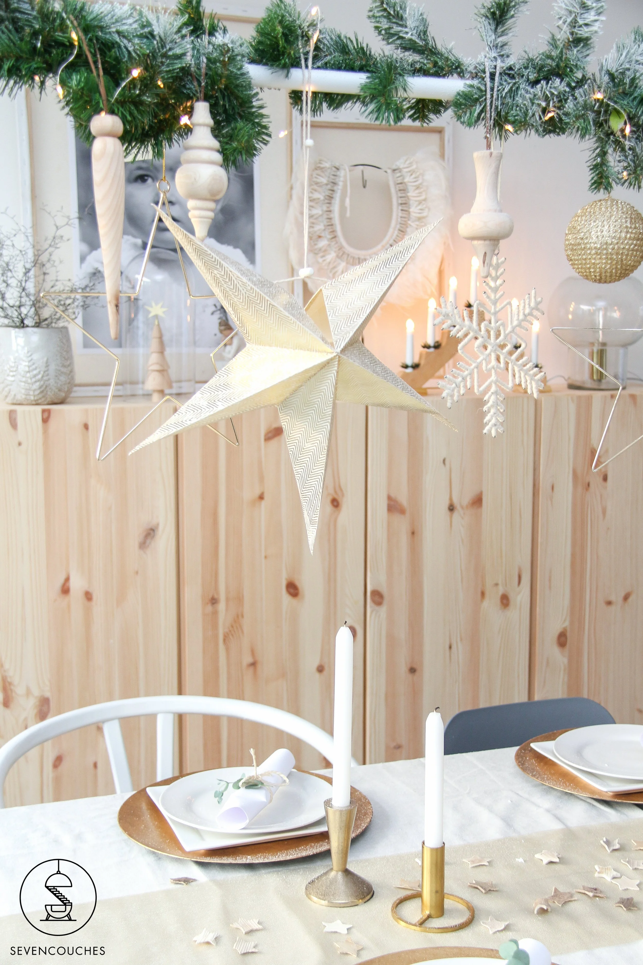 tafel dekken met tafelklem