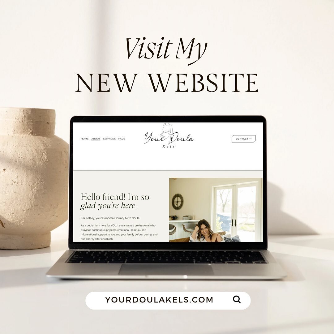 My website is LIVE!!! 

I am so excited about this. Lots of time and hard work, but I couldn&rsquo;t be more proud of it!

Check it out at yourdoulakels.com, or go to the link in my bio
