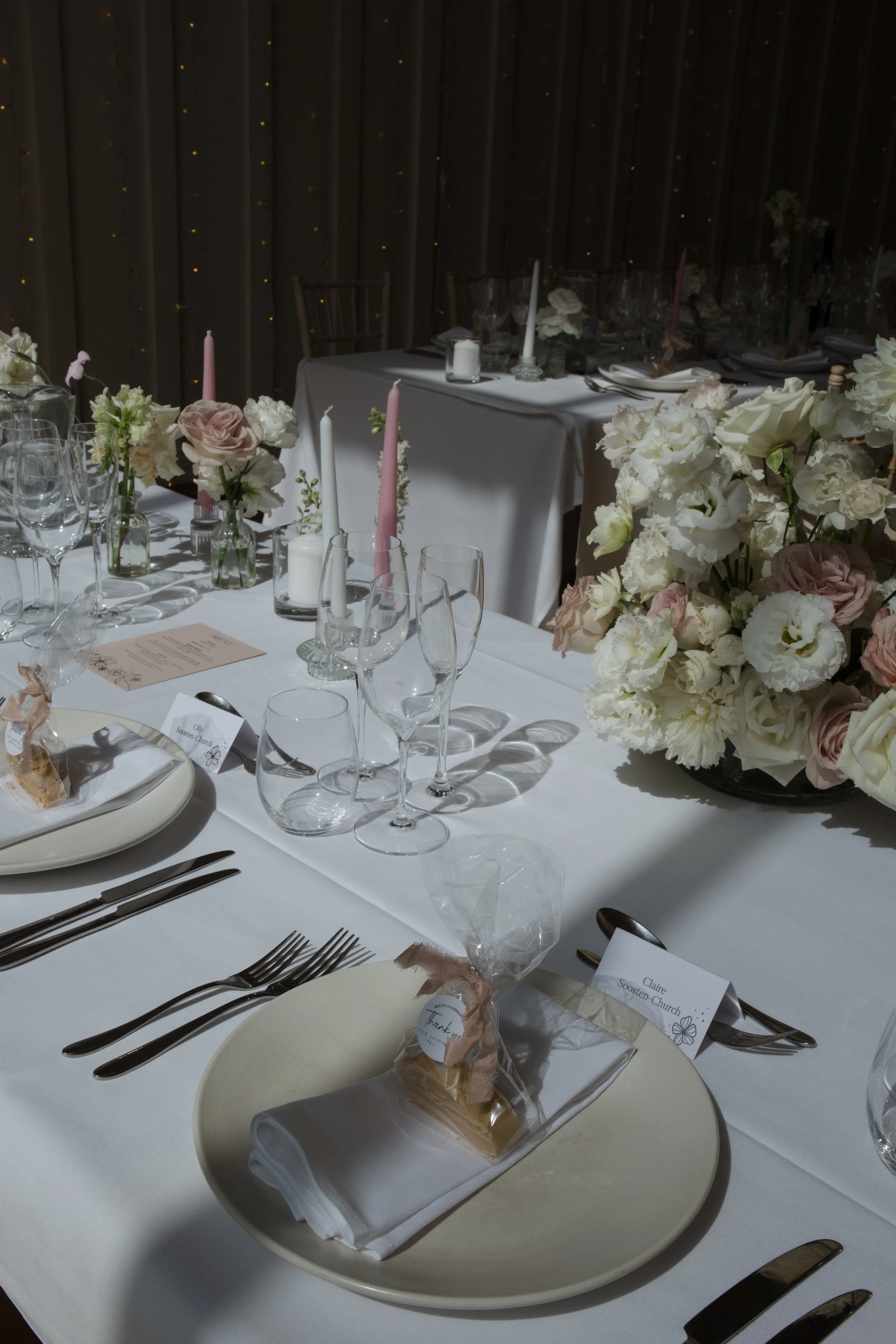 Wedding Flowers at Millbridge Court | Claire &amp; Olly's Romantic Summer Wedding
