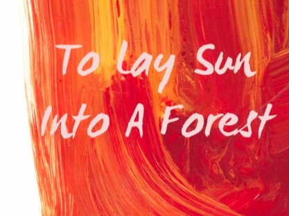 To Lay Sun into a Forest - 'You didn't know it would be the last day'
