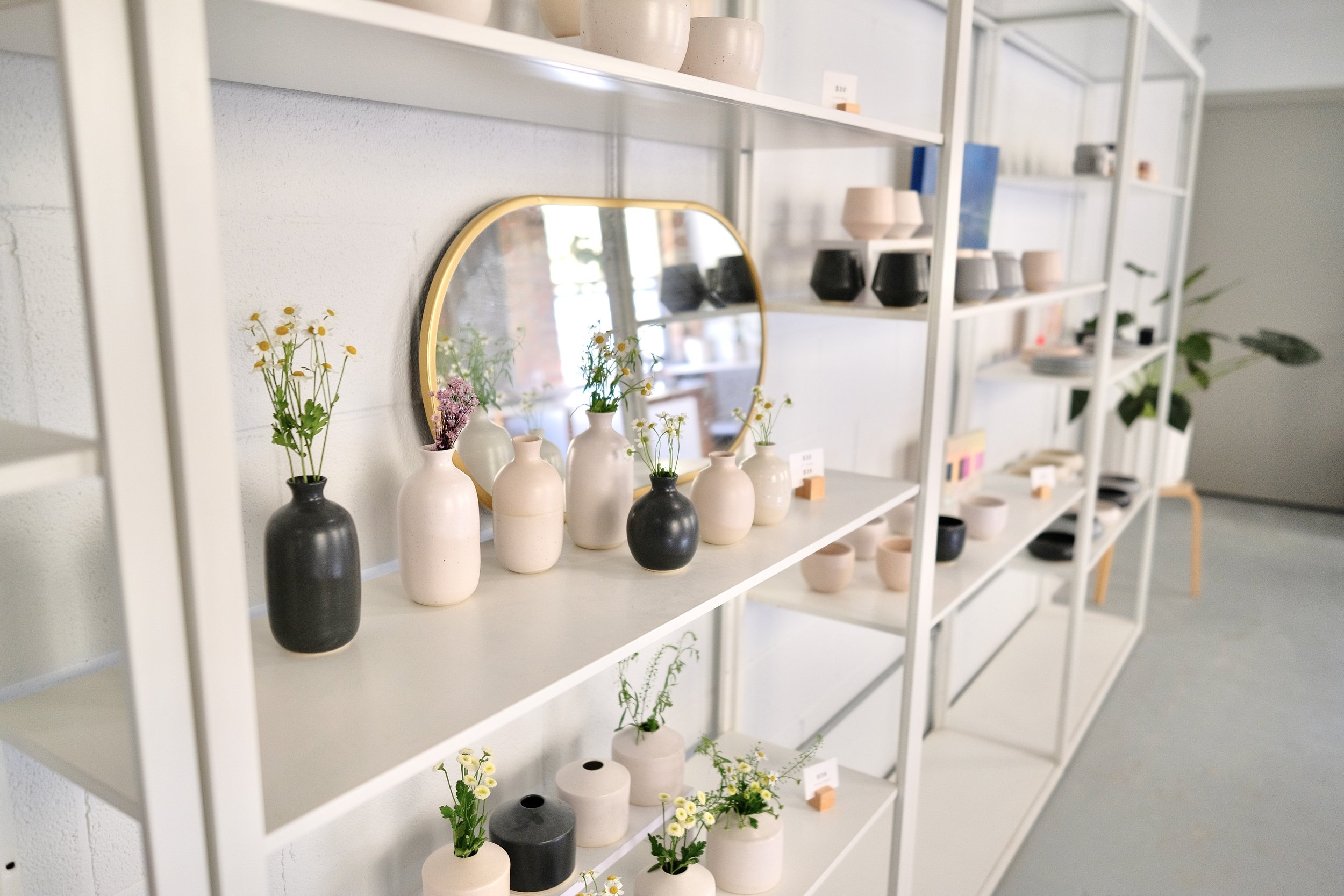 Welcome to january: A New Year’s reset in the Little Fire Ceramics studio