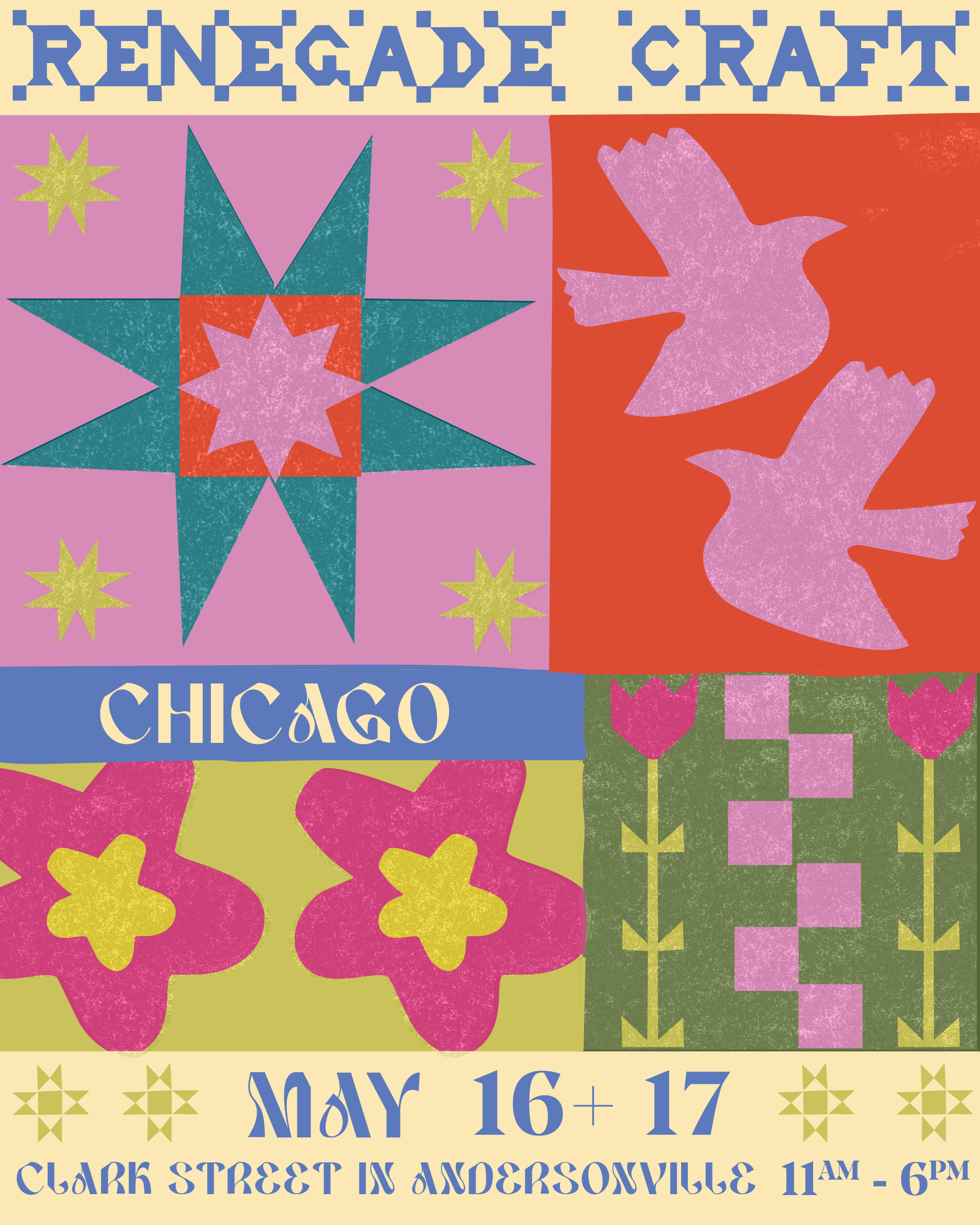 RENEGADE CRAFT FAIR - ANDERSONVILLE, CHICAGO