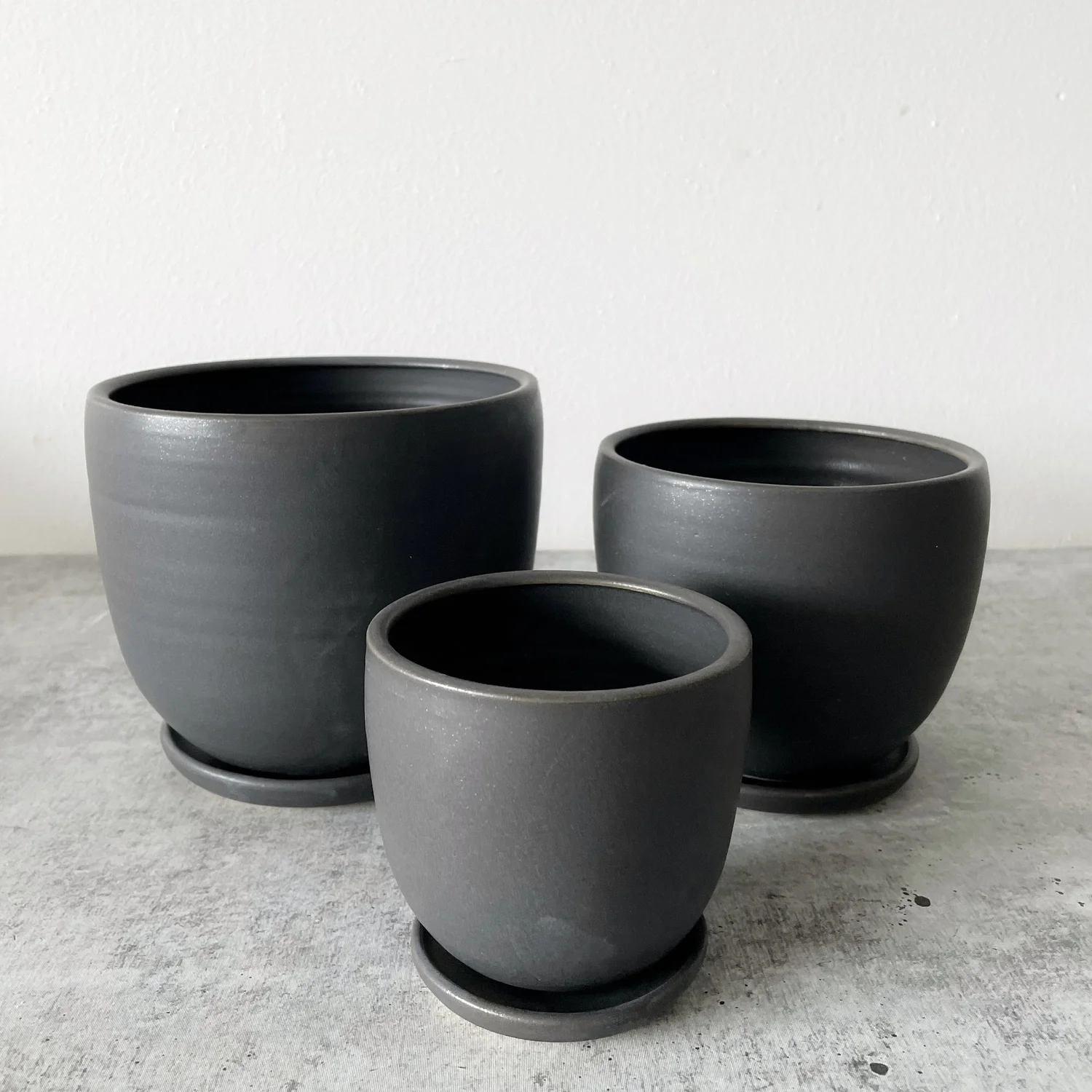 Little Fire Ceramics Handmade Classic Tabletop Planter with Drainage   Little Fire Ceramics | Heirloom-quality objects for everyday life, made by  hand in Chicago