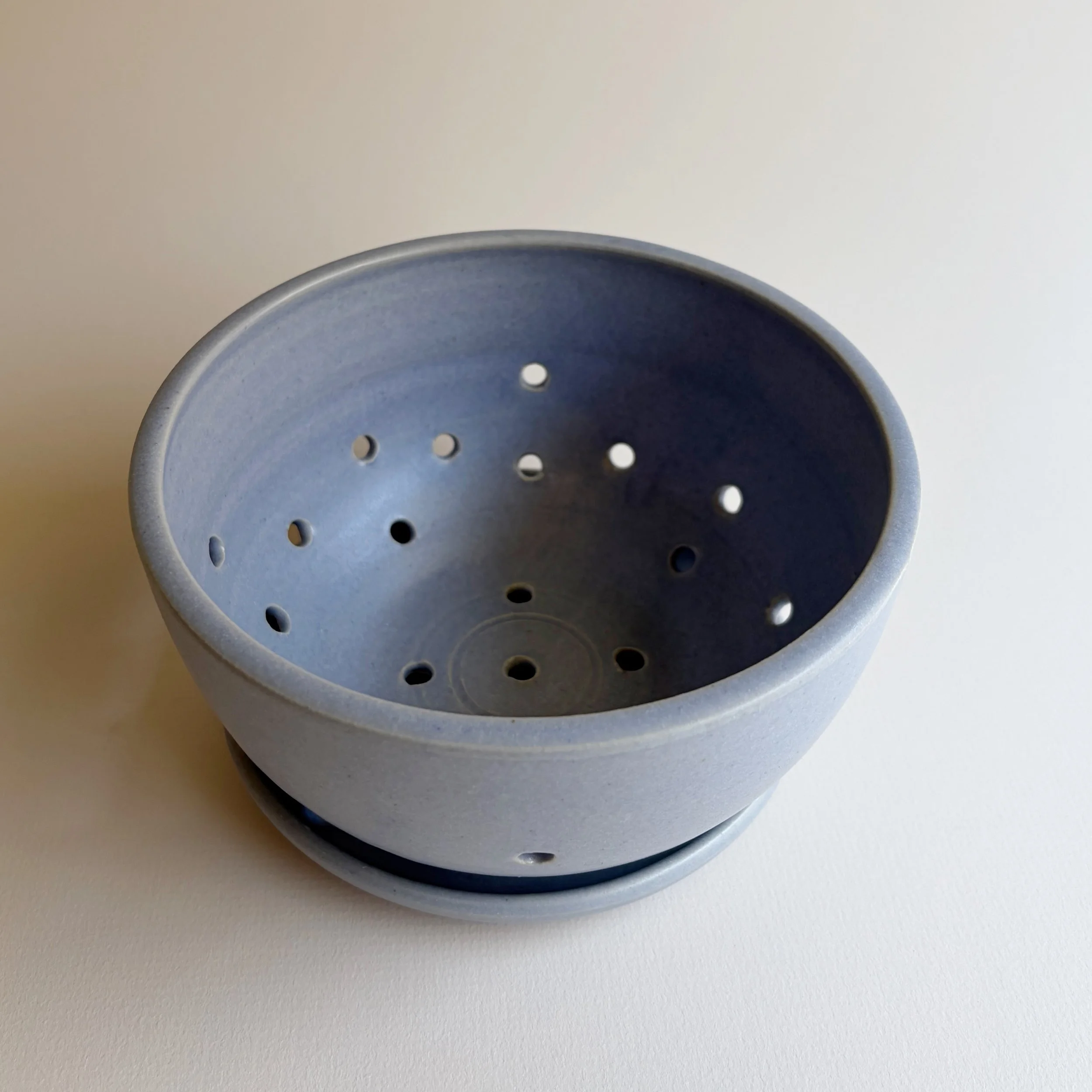 Little Fire Ceramics_Handmade_Berry Bowl_Periwinkle_Top.JPG