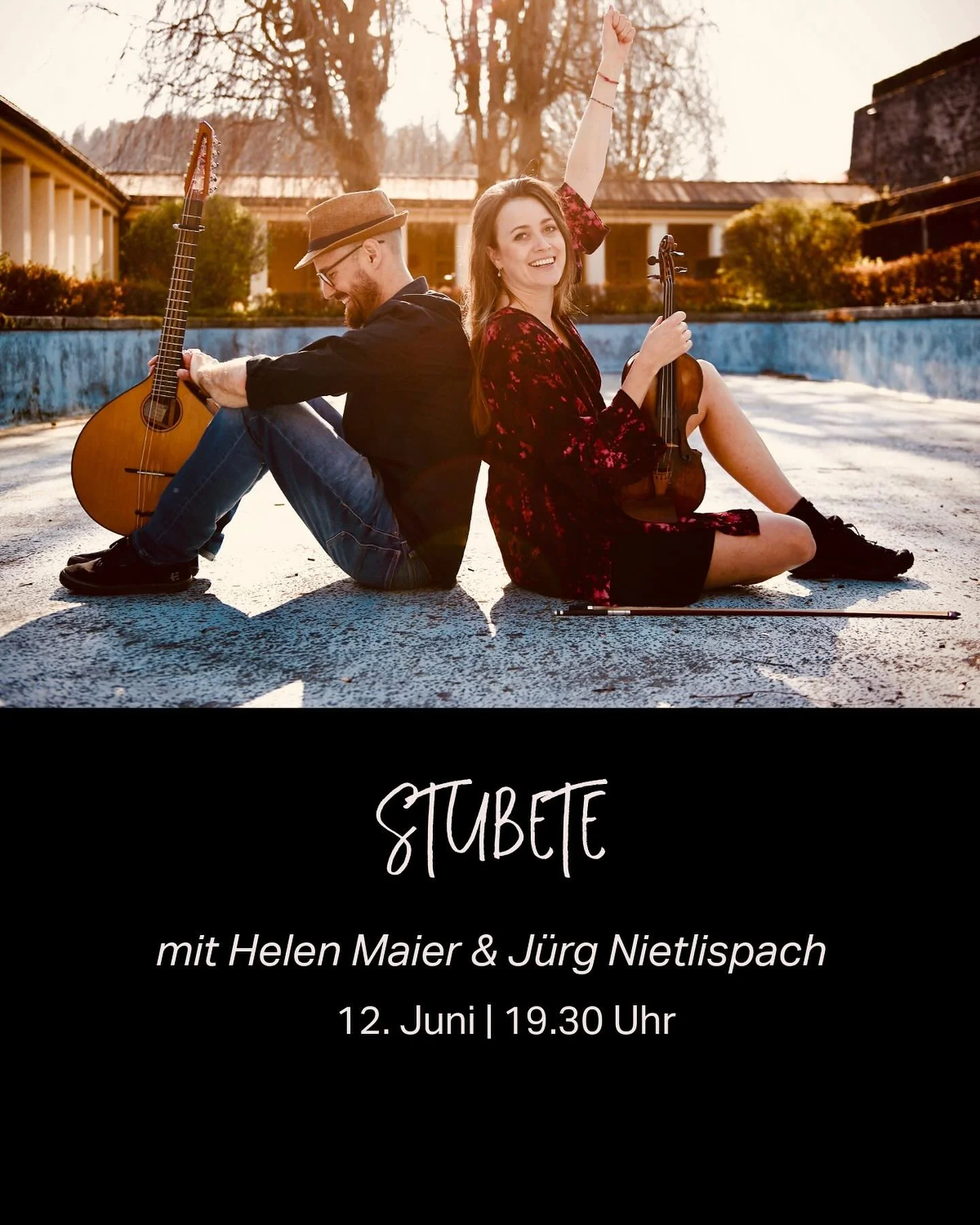 Bei uns heissts am Donnschtig Stubete mit @helenmaiermusic und @jue_geee 

Instrumente einpacken und bei diesem tollen Somemrwetter dabei sein!

#universuminseli