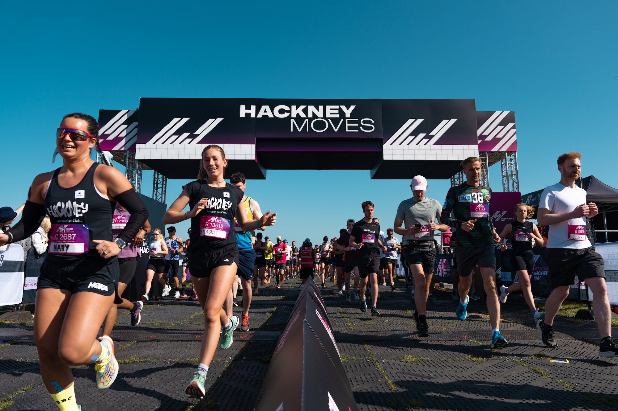 WIZZ AIR HACKNEY HALF 2023 ✅

What an epic weekend! Thank you to every single one of you who ran, cheered, danced and laughed with us. A huge thank you to the Hackney community and all the people behind the scenes, on the course and on the front line