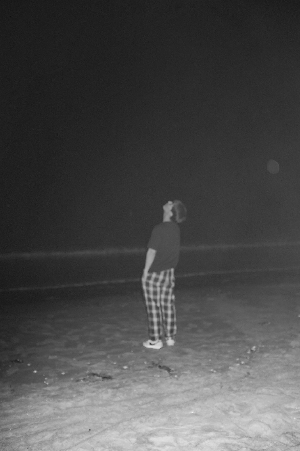 Looking at misty stars