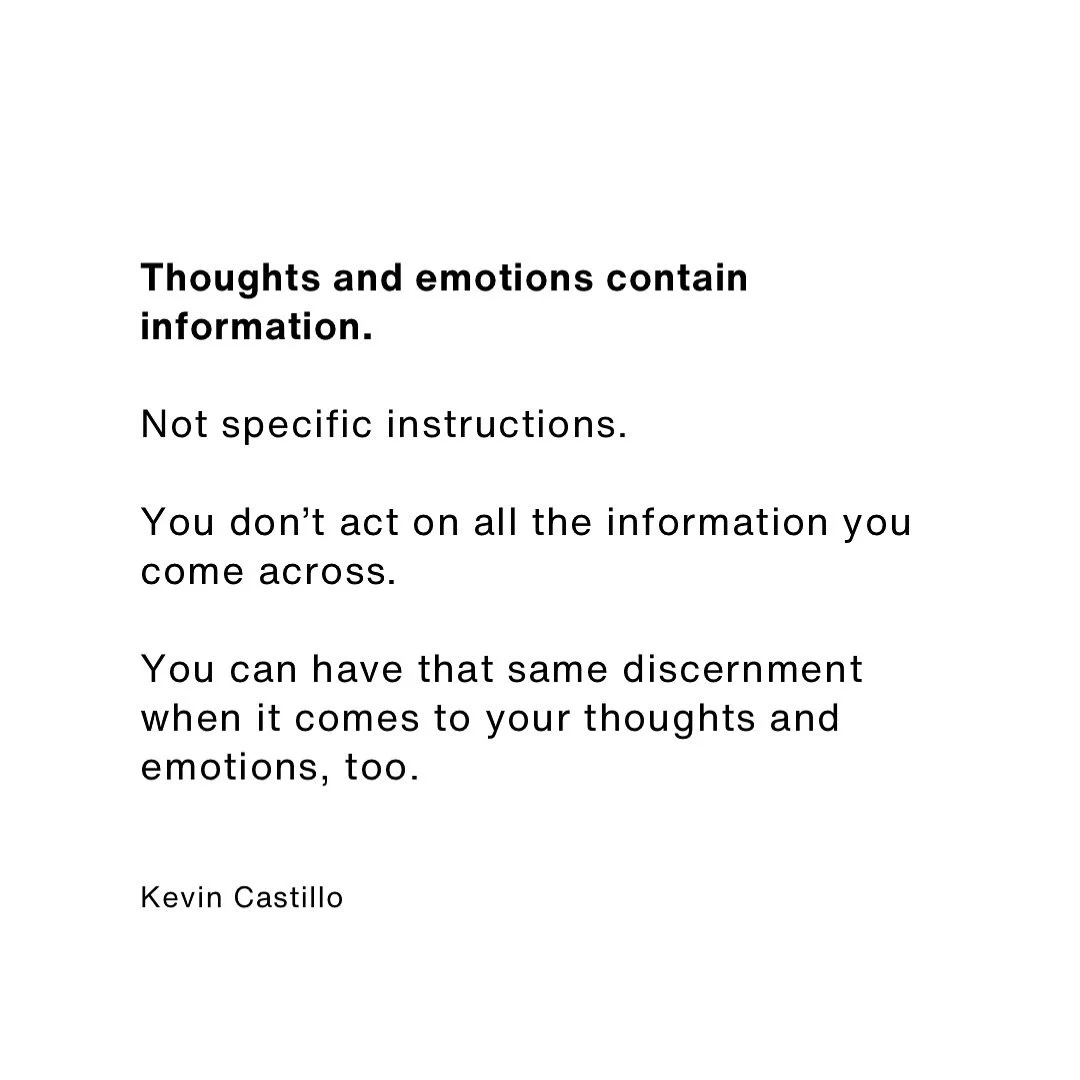 Discernment is a powerful skill.
