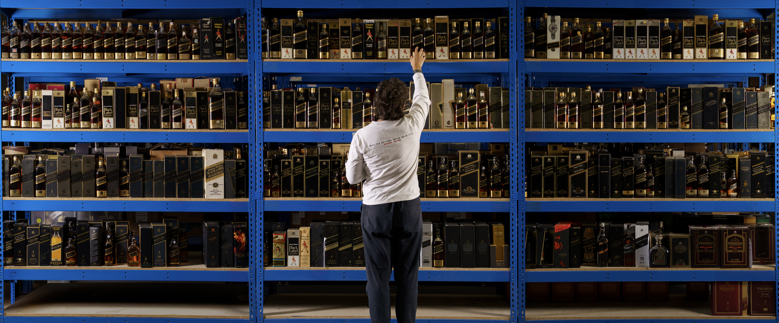 The man who collected a century of Johnnie Walker
