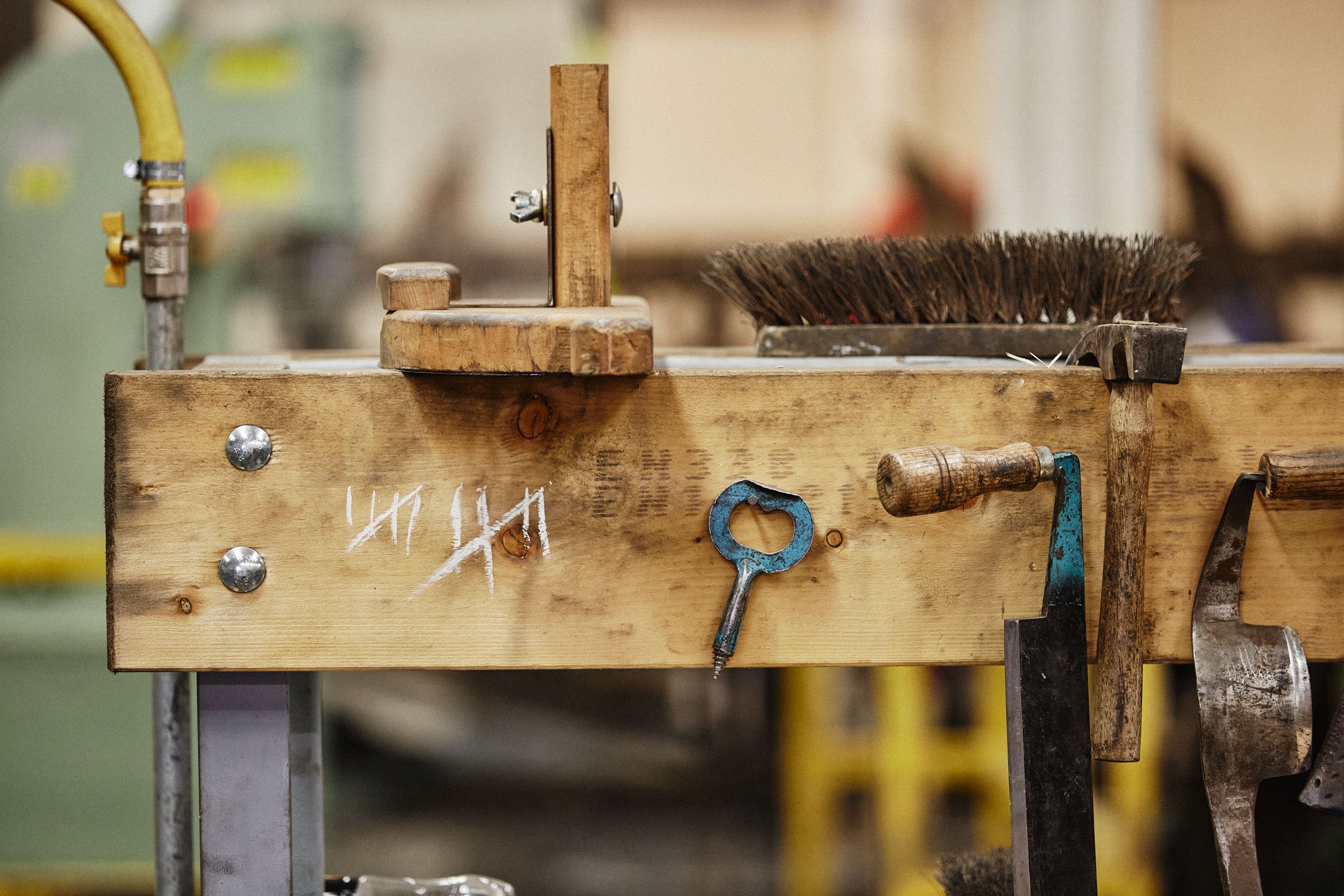  Croze, plucker, chiv, flincher, driver, punch, brace, adze, plane…tools unchanged for hundreds of years  