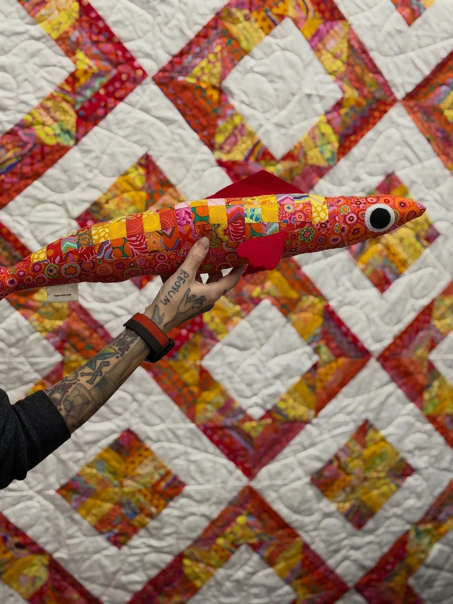 Dees deens, swimming into people&rsquo;s hearts today only at Eastworks Open Studios! 

Any sardines not sold will go home to my couch so be here before 5pm!