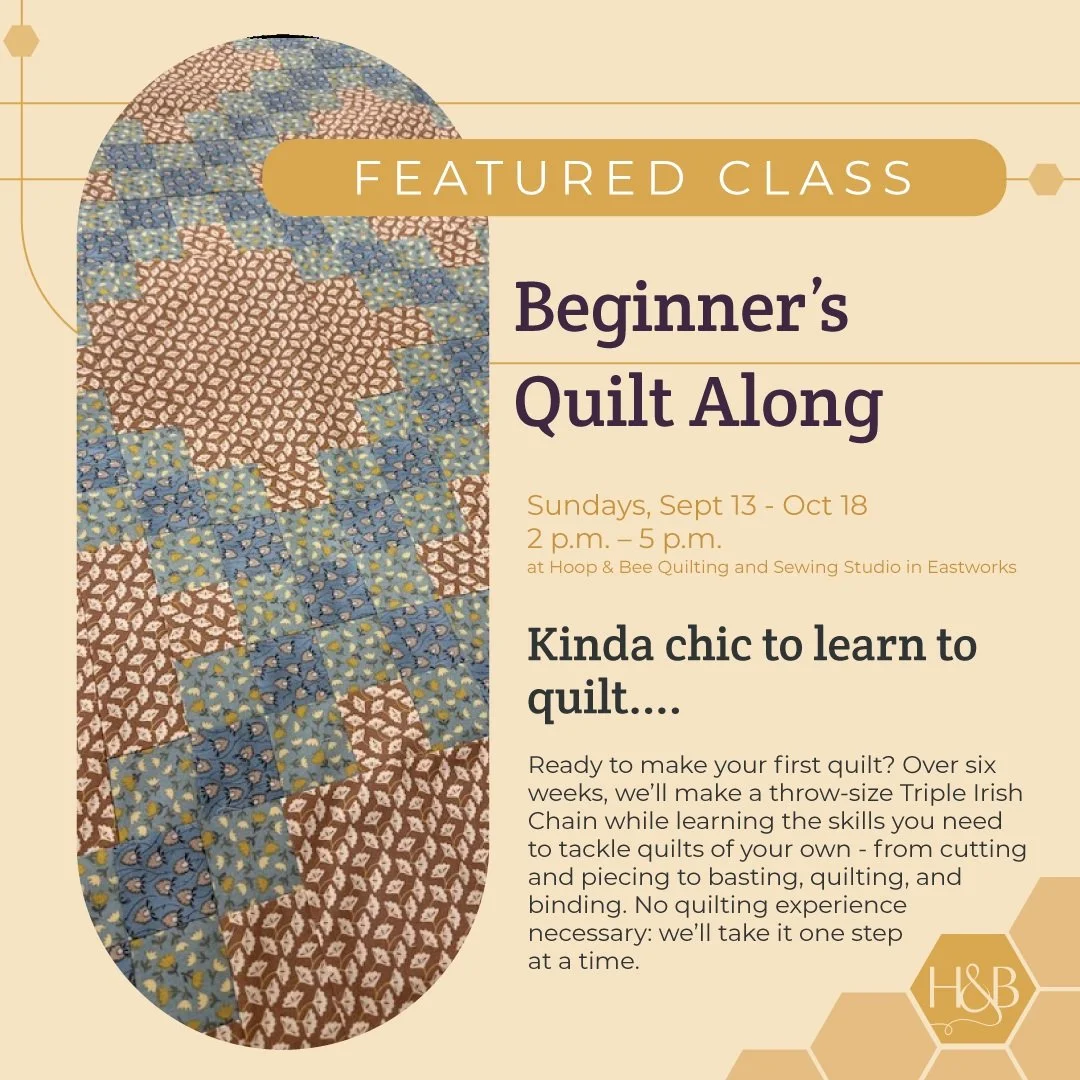 I'm shocked there are still any spots left in this - we have been selling out on classes left and right! But there are still a few spots left before the 13th for late minute friends to join, and tons of kits still left for purchase if you don't want 