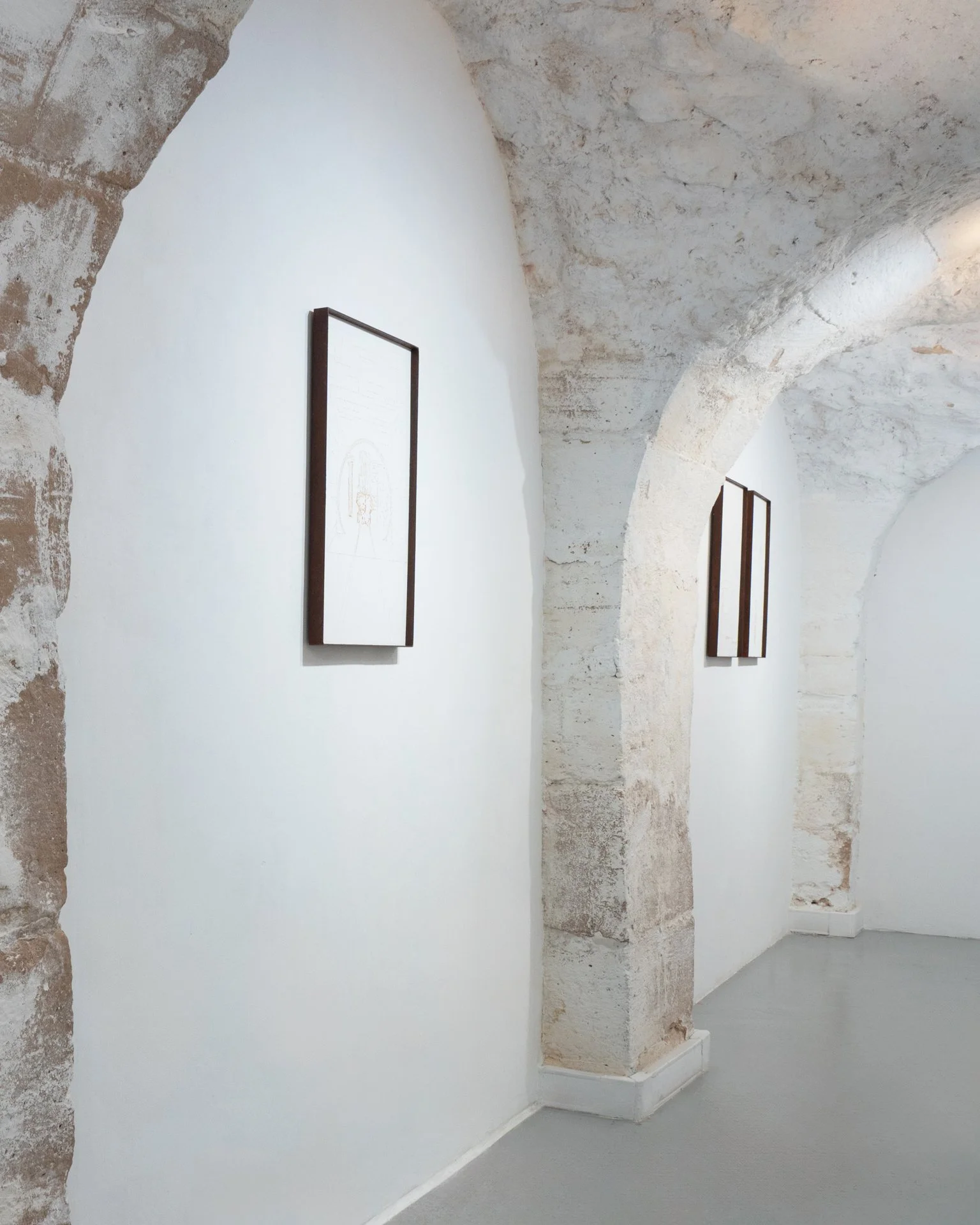 Photos de l'exposition "Ecotone" de Marie Havel et Clément Philippe - crédit photo : Inu Studio