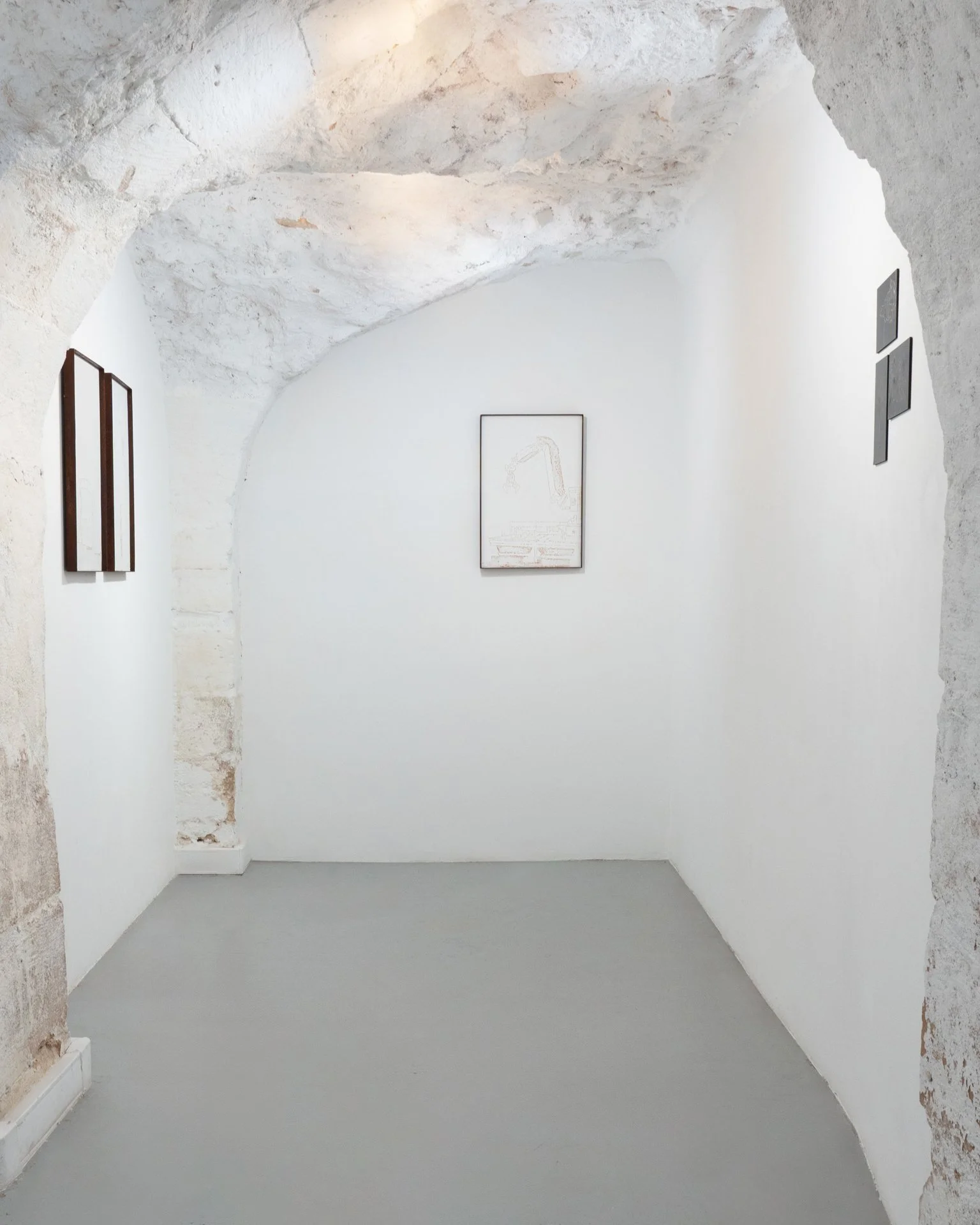 Photos de l'exposition "Ecotone" de Marie Havel et Clément Philippe - crédit photo : Inu Studio