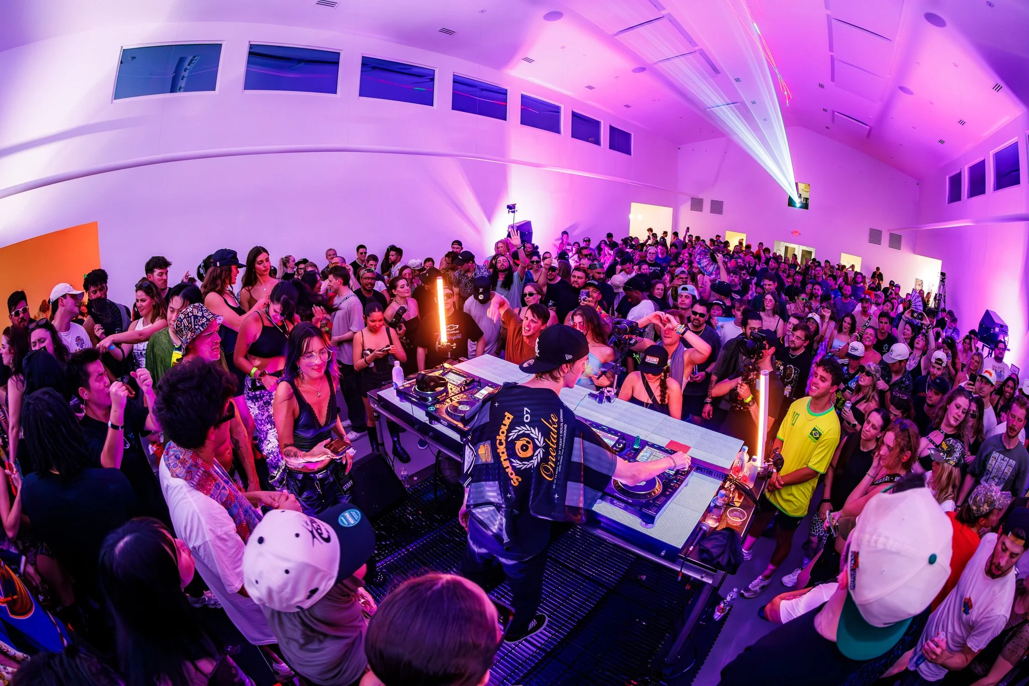 High-energy corporate event and brand activation hosted at ABV Gallery in Atlanta.