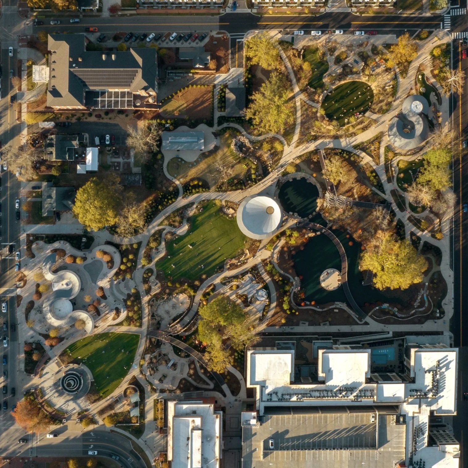   Metropolis In North Carolina, an Iconic Park Completes a Community    News