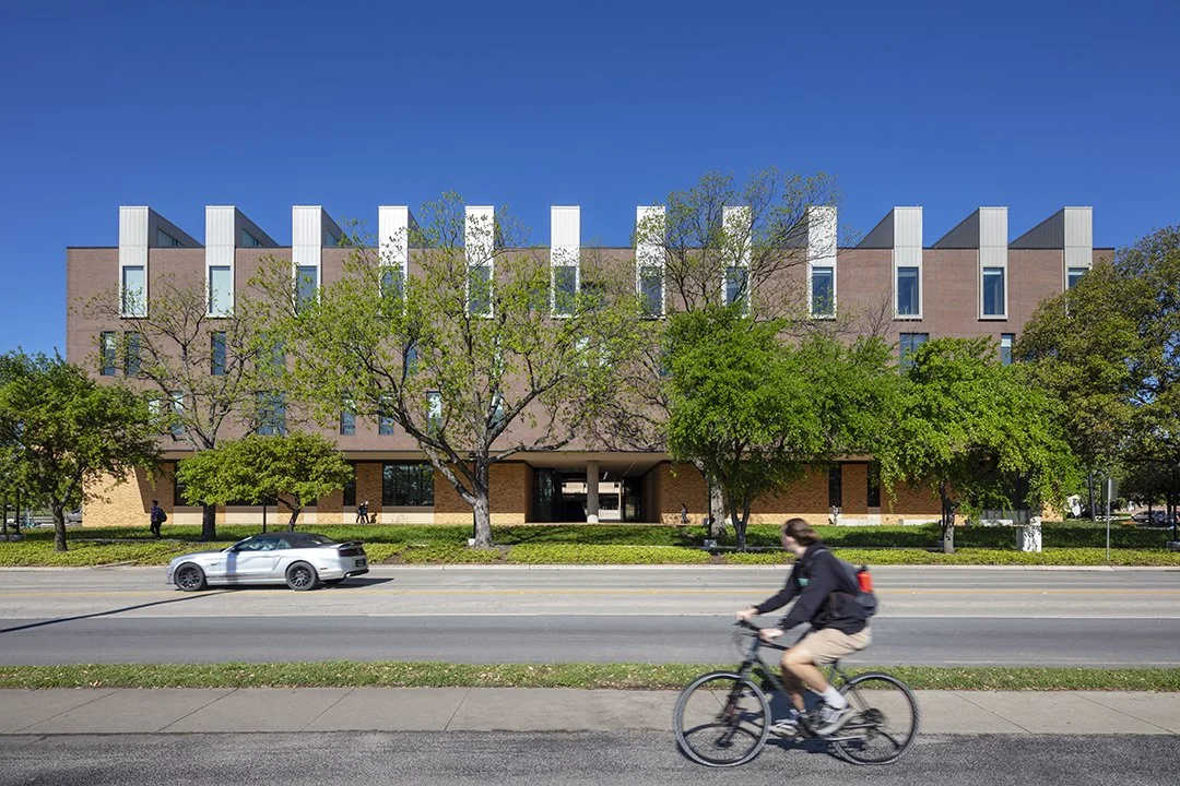 View of CVAD’s Eastern addition façade from across Welch Street. Photo by Corgan