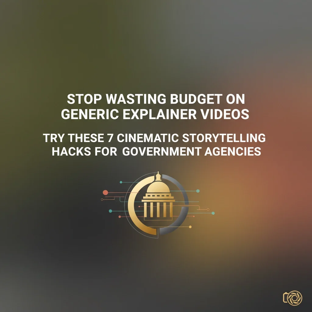 Stop Wasting Budget on Generic Explainer Videos: Try These 7 Cinematic Storytelling Hacks for Government Agencies