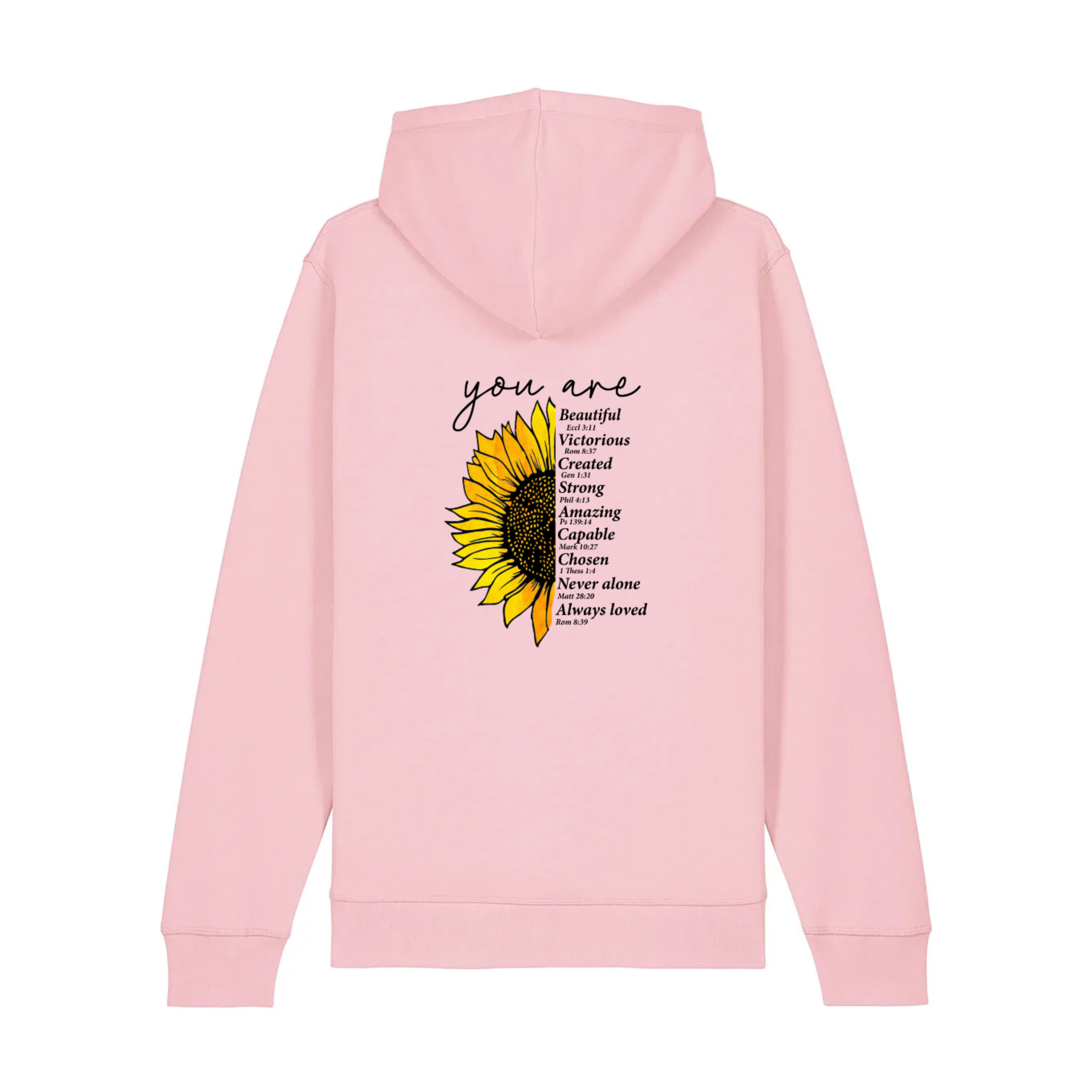 HOODIE DEAR PERSON BEHIND ME YOU ARE SUNFLOWER BACK.png