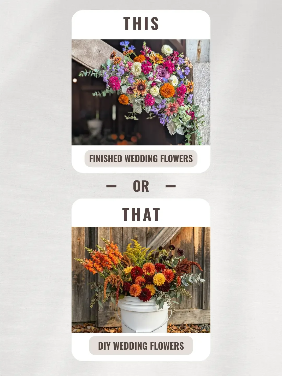 À La Carte, Hybrid, or DIY: Which Wedding Flower Option Is Right for You?